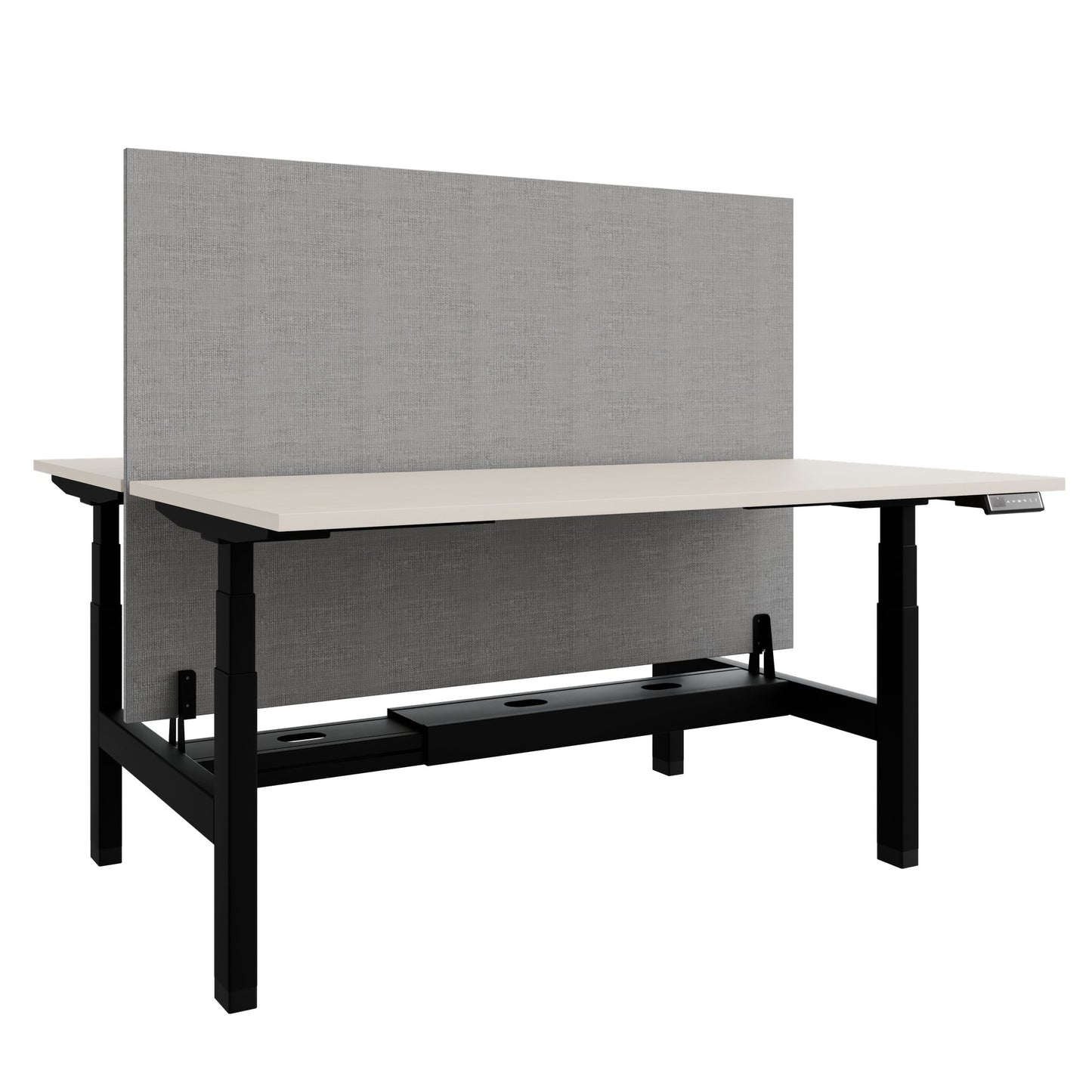 Bureau TELDRA Pro Team | 1600-1800 mm, réglable en hauteur électriquement, érable