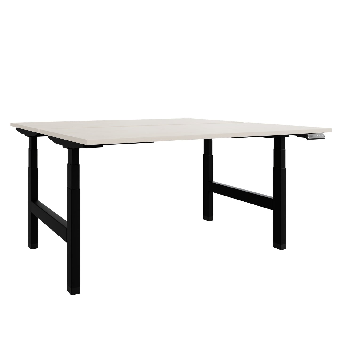 Bureau TELDRA Pro Team | 1600-1800 mm, réglable en hauteur électriquement, érable