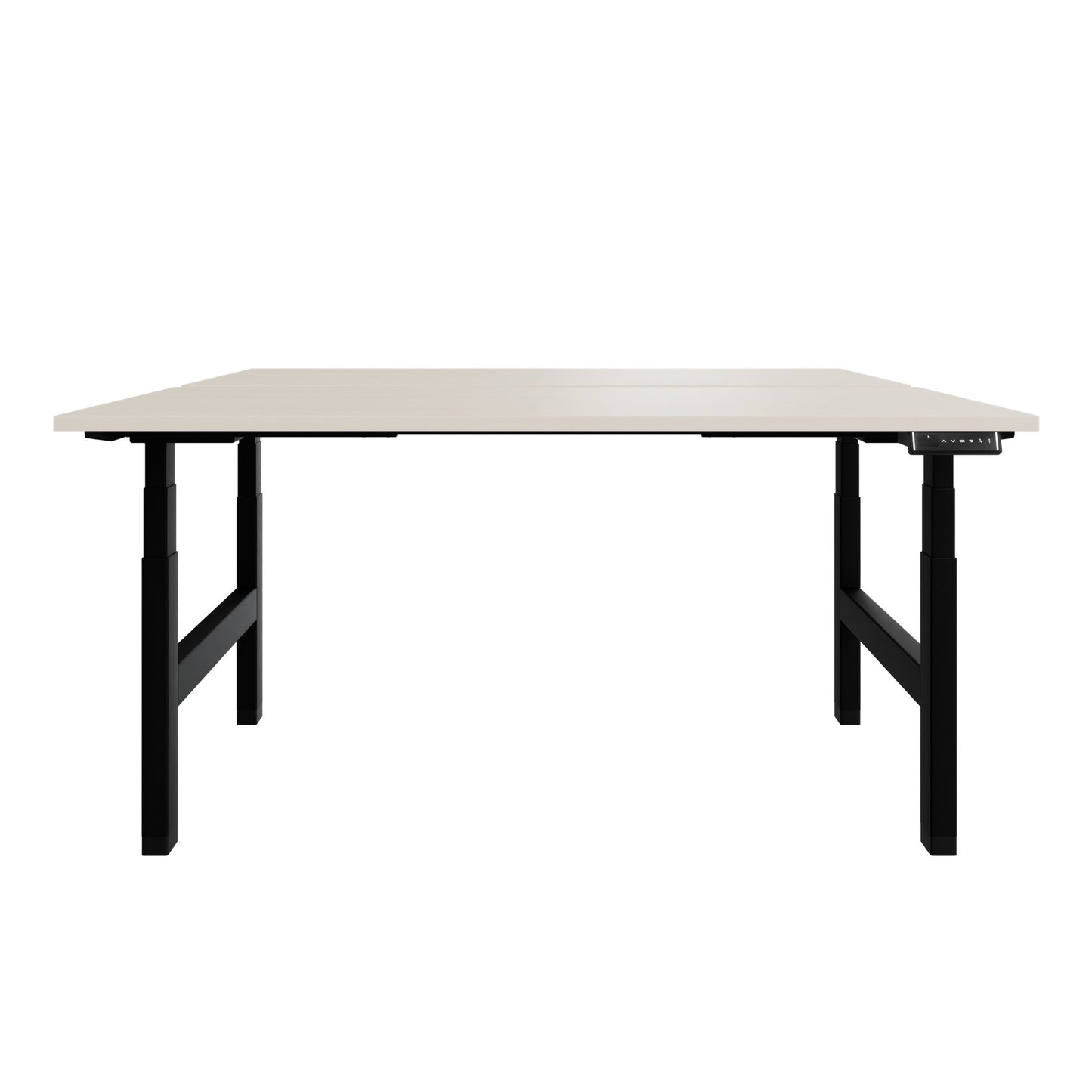 Bureau TELDRA Pro Team | 1600-1800 mm, réglable en hauteur électriquement, érable