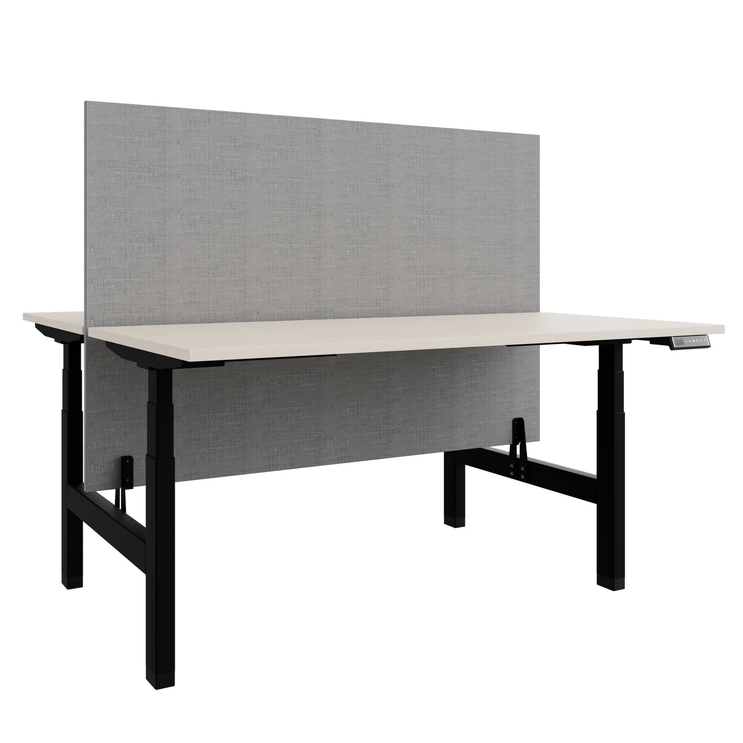 Bureau TELDRA Pro Team | 1600-1800 mm, réglable en hauteur électriquement, érable