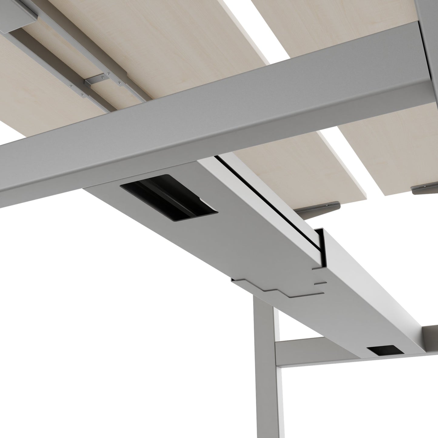 Bureau TELDRA Pro Team | 1600-1800 mm, réglable en hauteur électriquement, érable