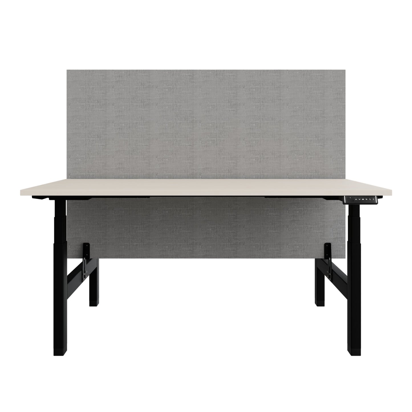 Bureau TELDRA Pro Team | 1600-1800 mm, réglable en hauteur électriquement, érable