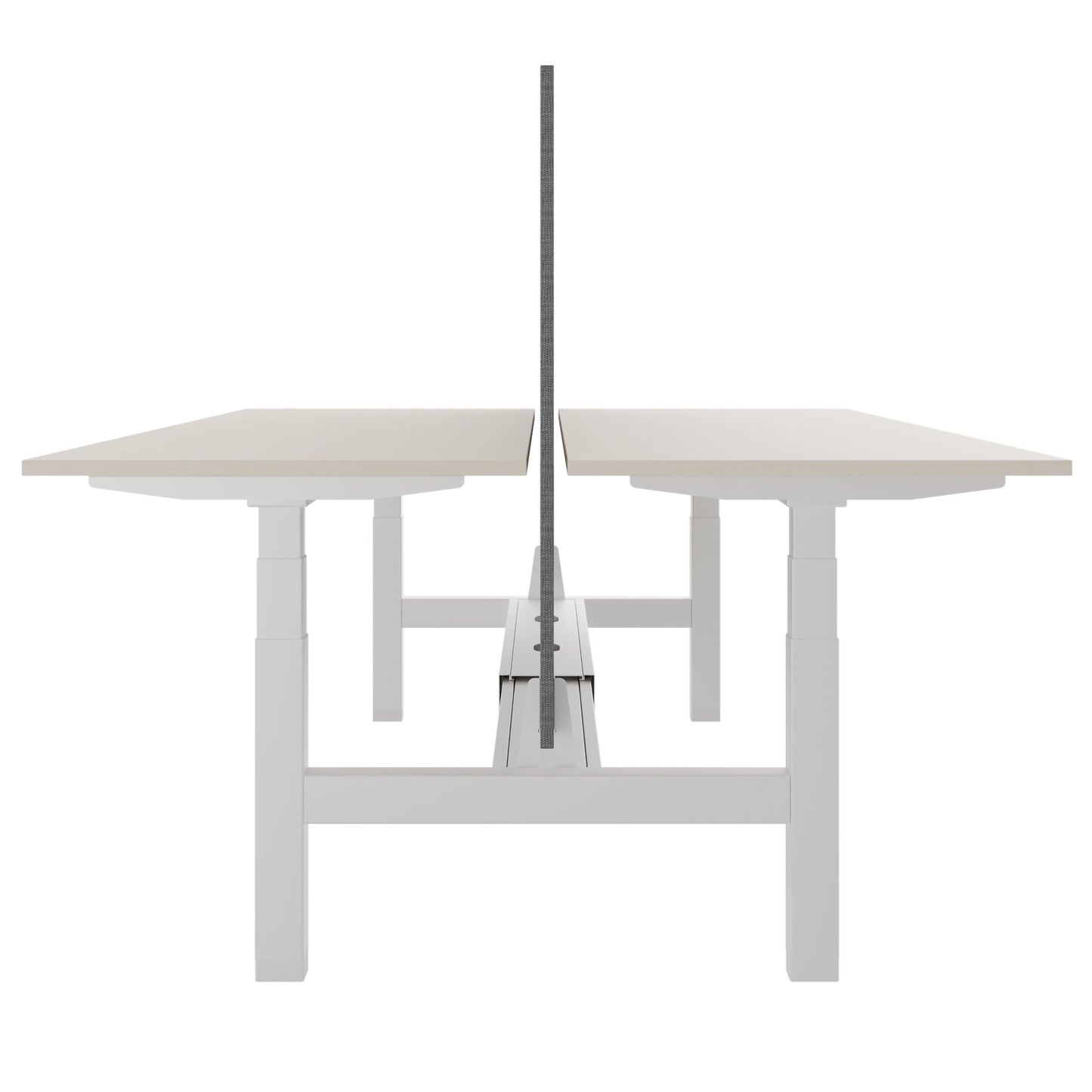 Bureau TELDRA Pro Team | 1600-1800 mm, réglable en hauteur électriquement, érable