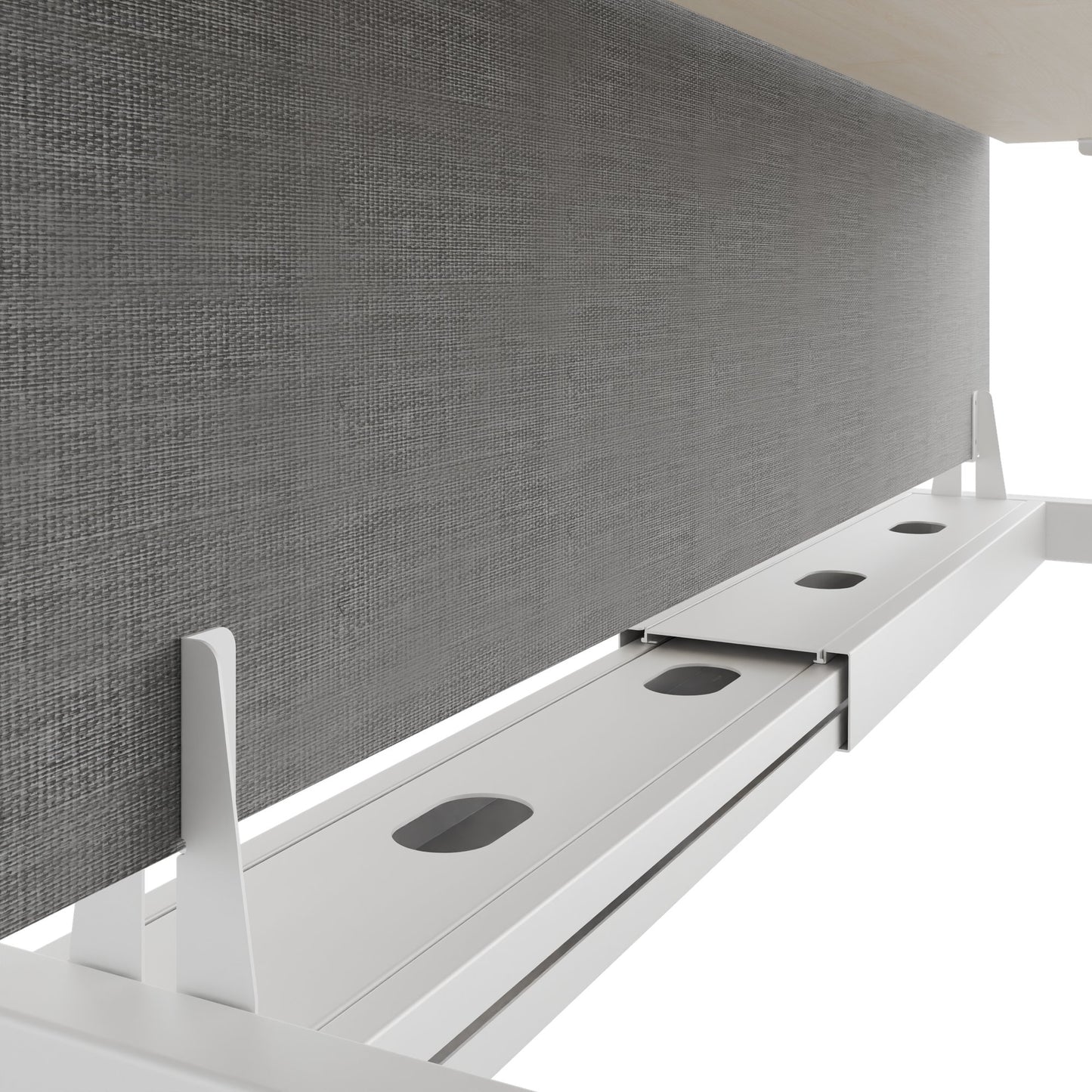 Bureau TELDRA Pro Team | 1600-1800 mm, réglable en hauteur électriquement, érable