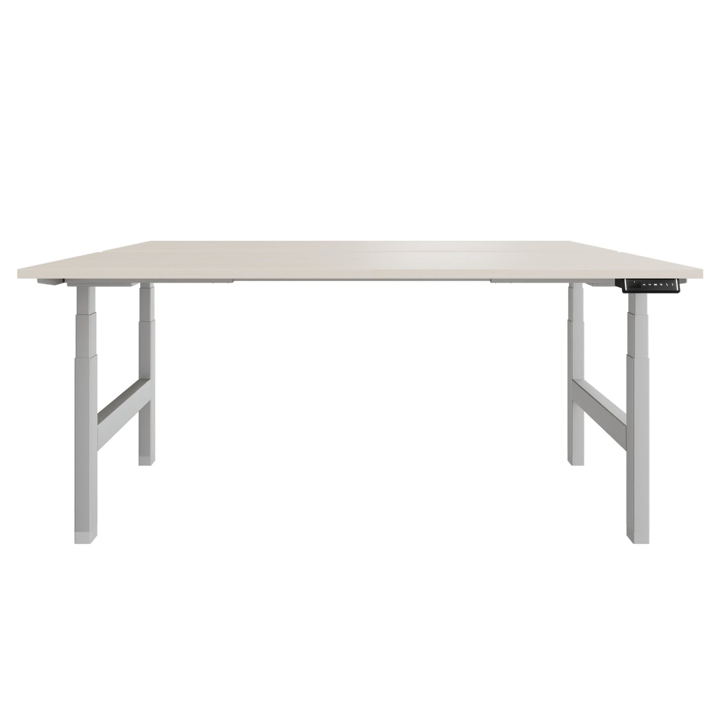 Bureau TELDRA Pro Team | 1600-1800 mm, réglable en hauteur électriquement, érable