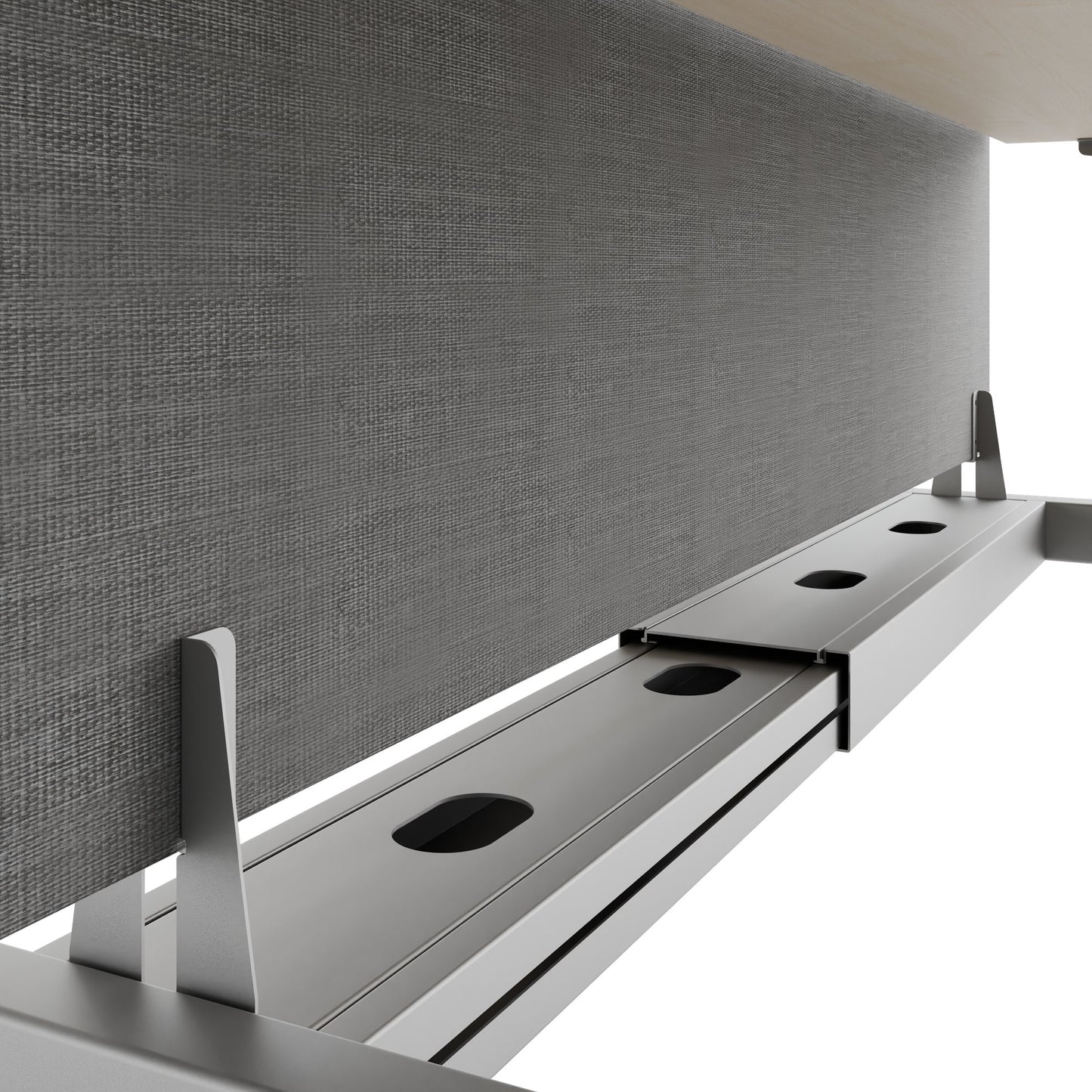 Bureau TELDRA Pro Team | 1600-1800 mm, réglable en hauteur électriquement, érable