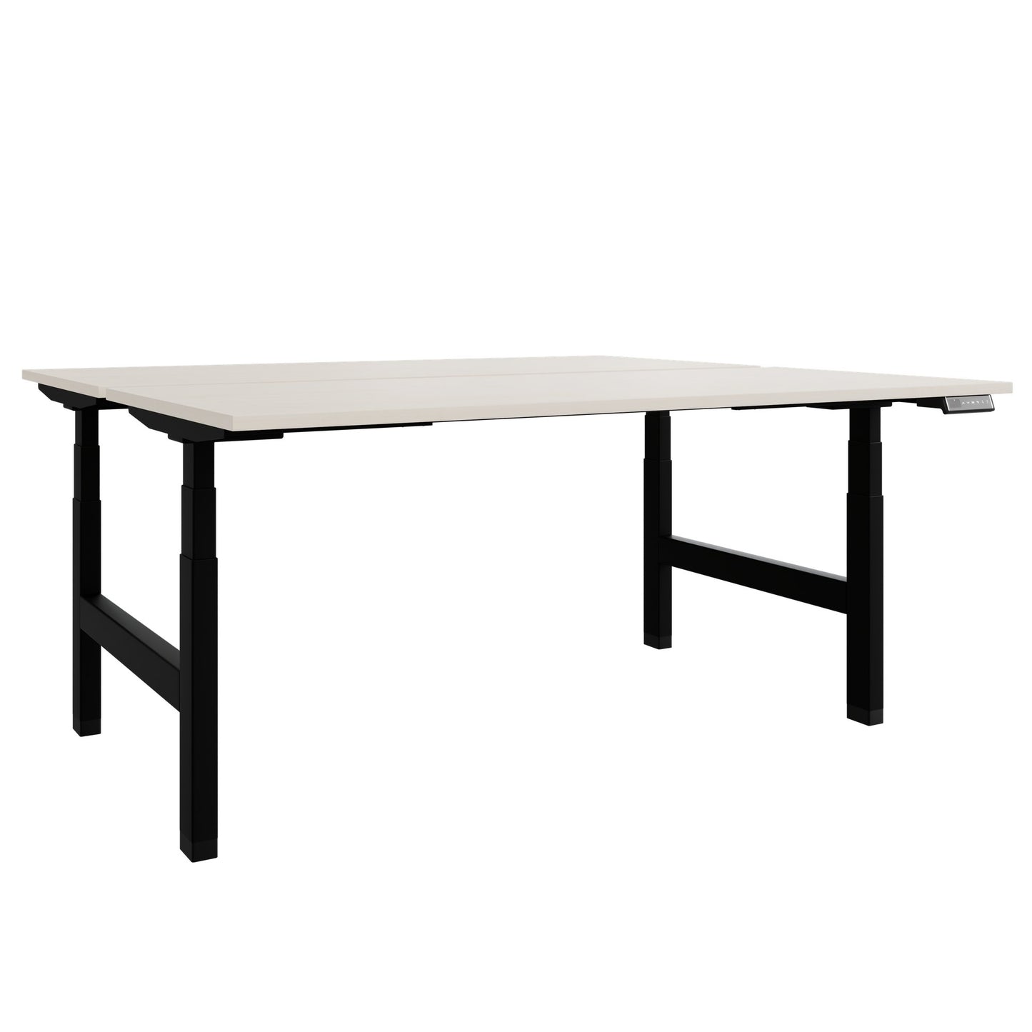 Bureau TELDRA Pro Team | 1600-1800 mm, réglable en hauteur électriquement, érable