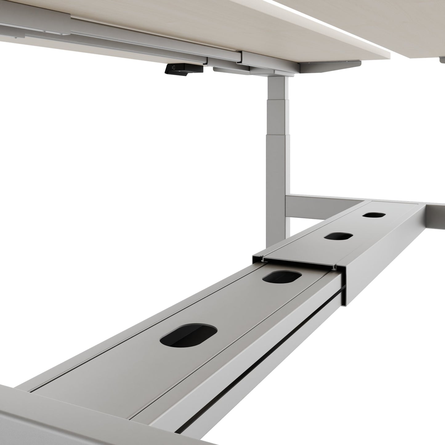 Bureau TELDRA Pro Team | 1600-1800 mm, réglable en hauteur électriquement, érable