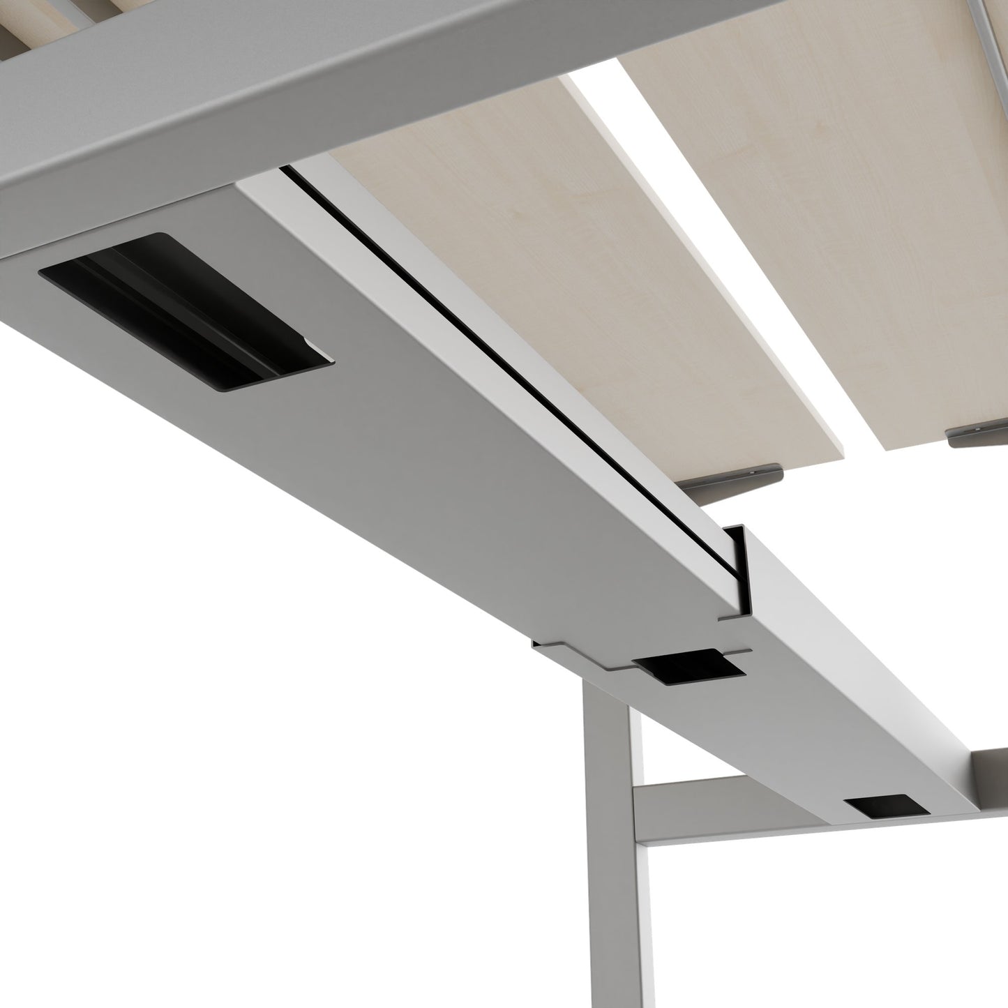 Bureau TELDRA Pro Team | 1600-1800 mm, réglable en hauteur électriquement, érable