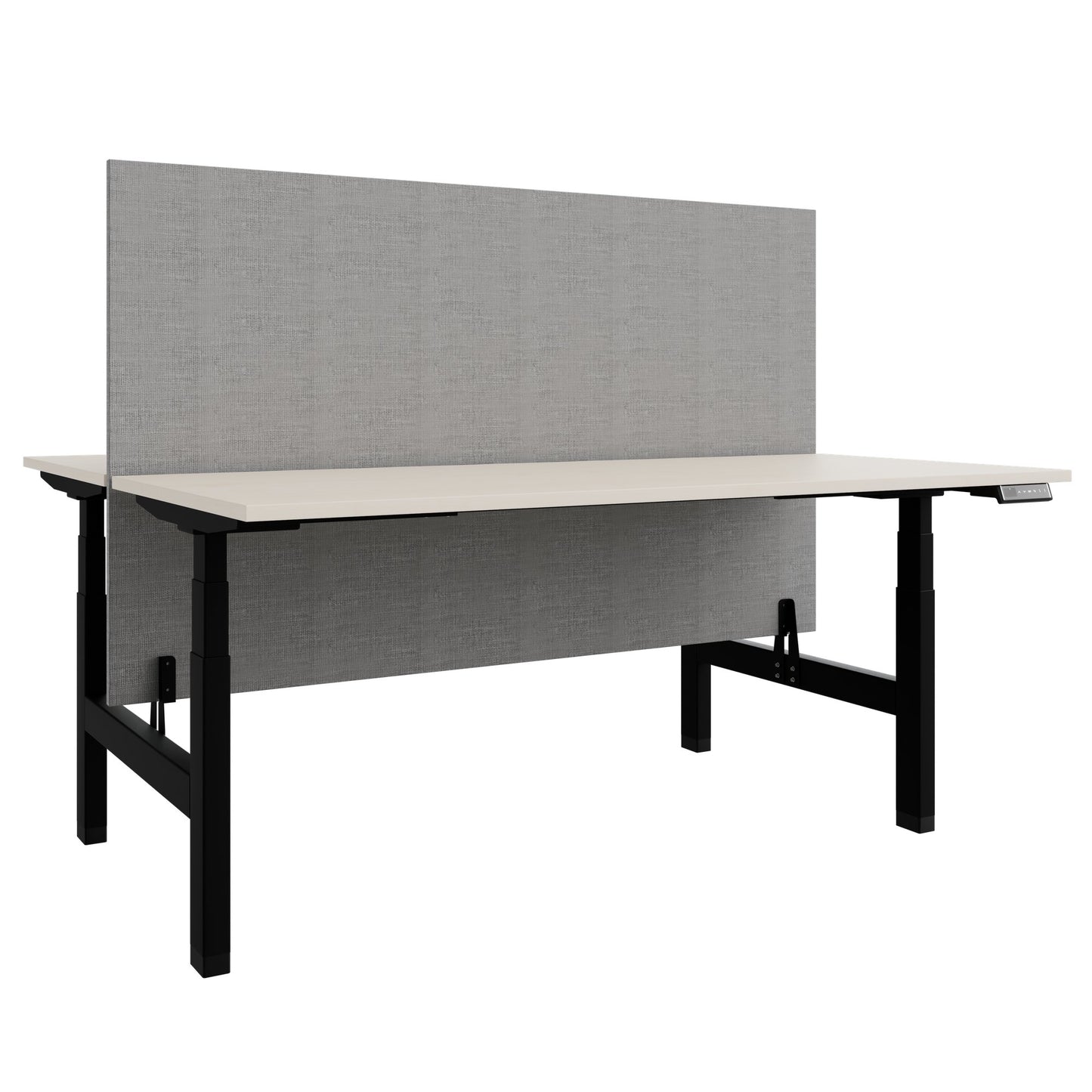 Bureau TELDRA Pro Team | 1600-1800 mm, réglable en hauteur électriquement, érable