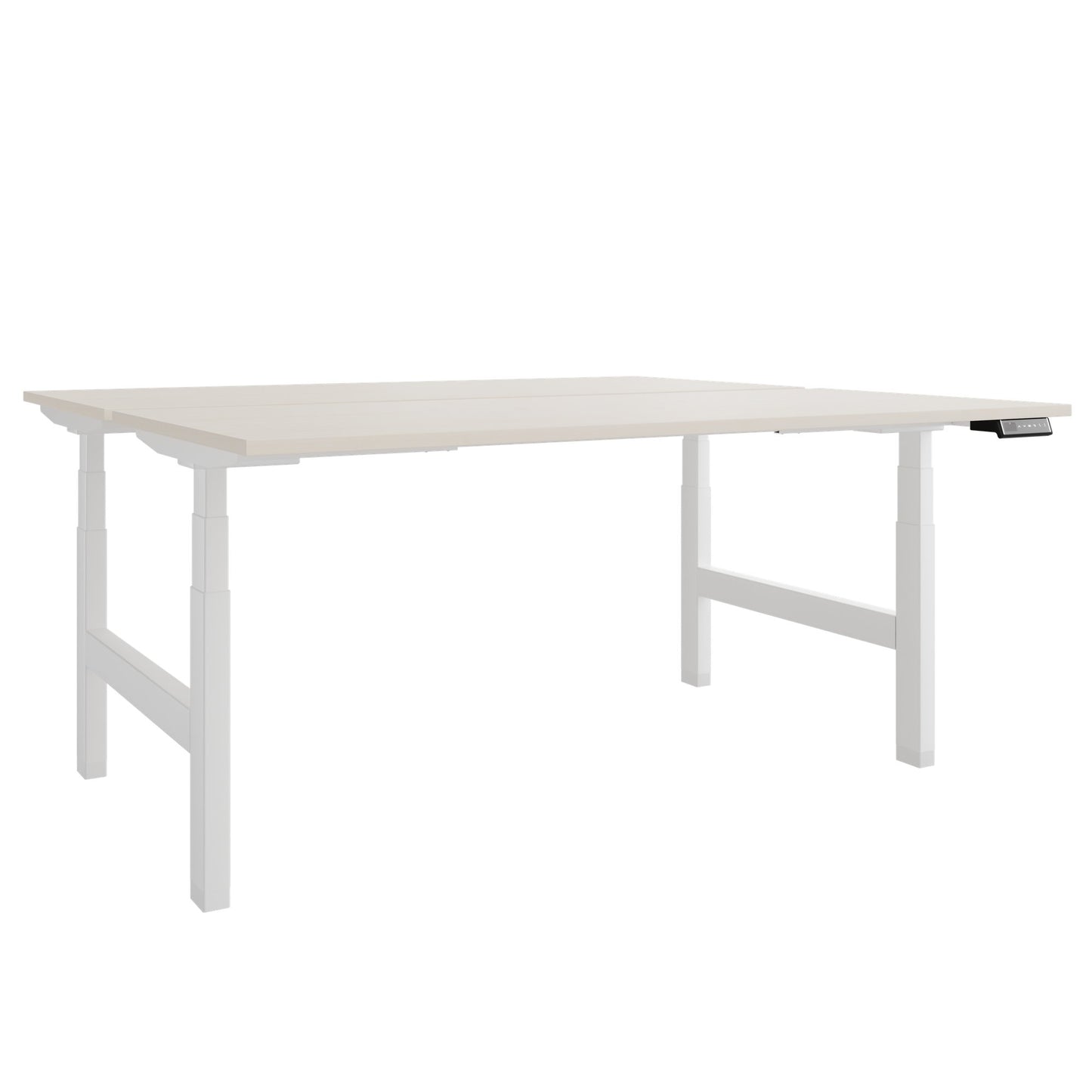 Bureau TELDRA Pro Team | 1600-1800 mm, réglable en hauteur électriquement, érable