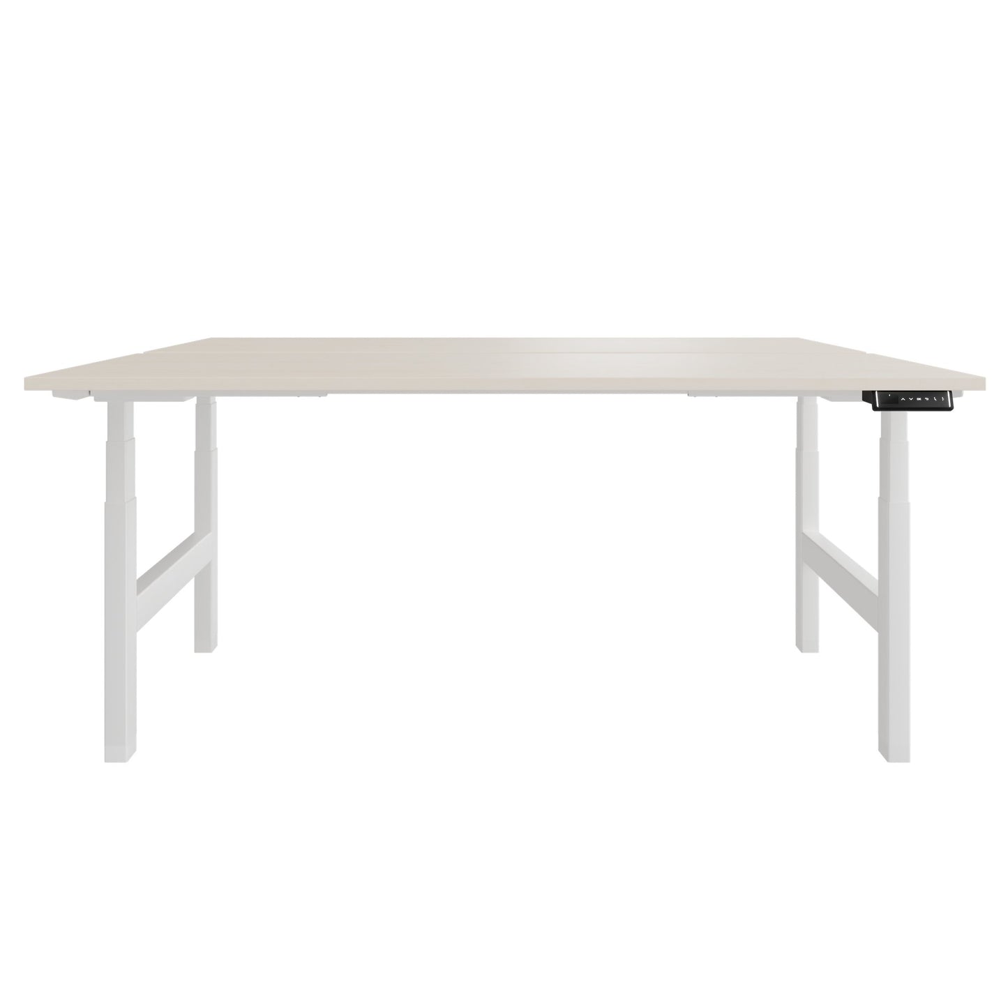 Bureau TELDRA Pro Team | 1600-1800 mm, réglable en hauteur électriquement, érable