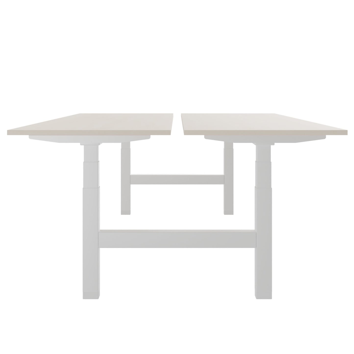 Bureau TELDRA Pro Team | 1600-1800 mm, réglable en hauteur électriquement, érable