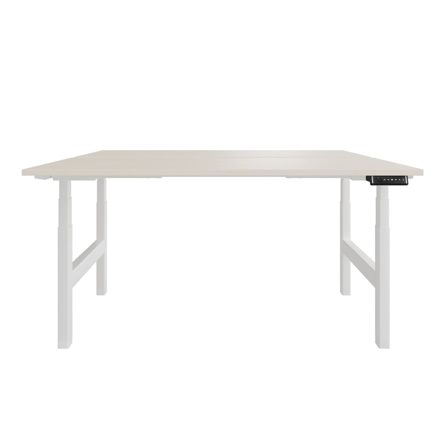 Bureau TELDRA Pro Team | 1600-1800 mm, réglable en hauteur électriquement, érable