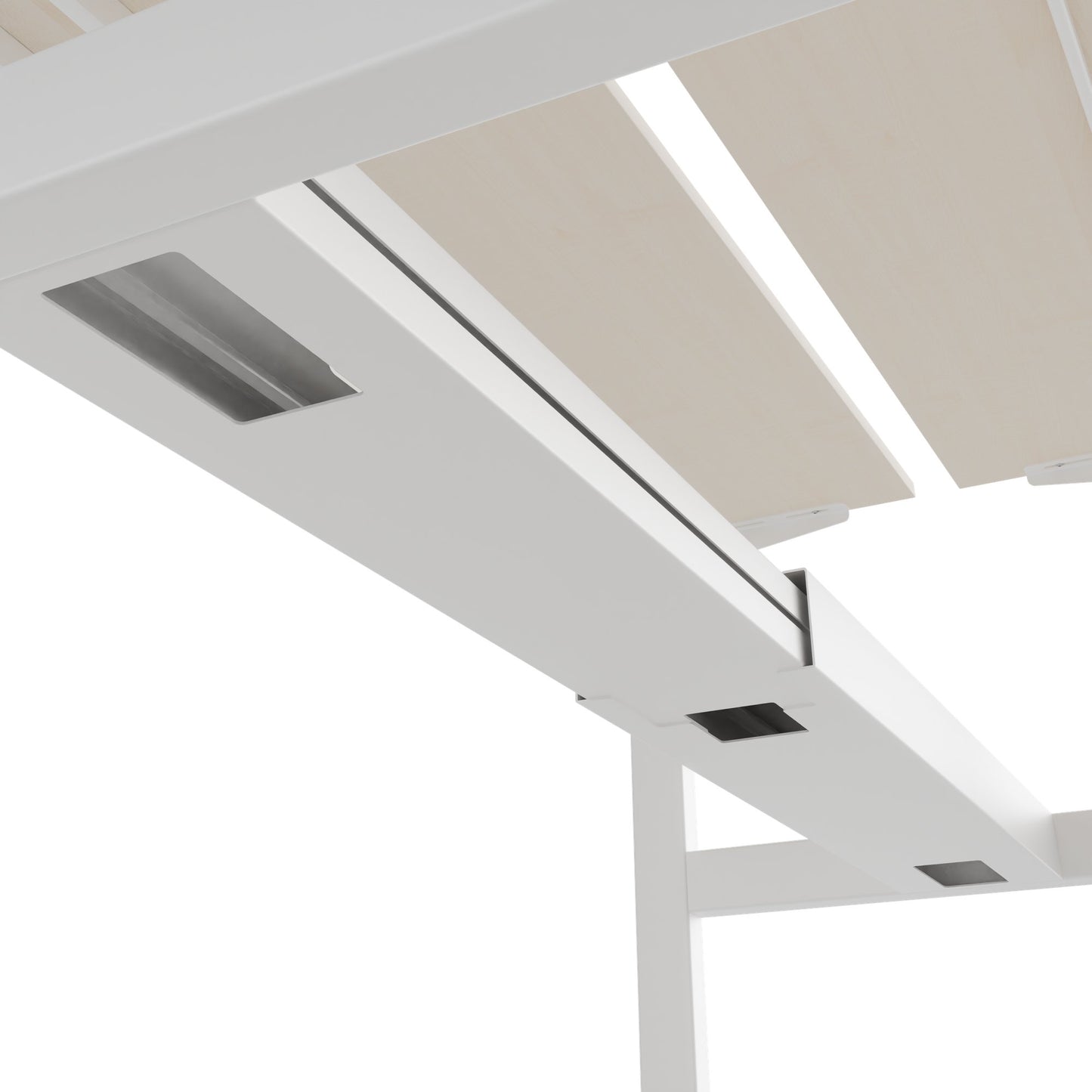 Bureau TELDRA Pro Team | 1600-1800 mm, réglable en hauteur électriquement, érable