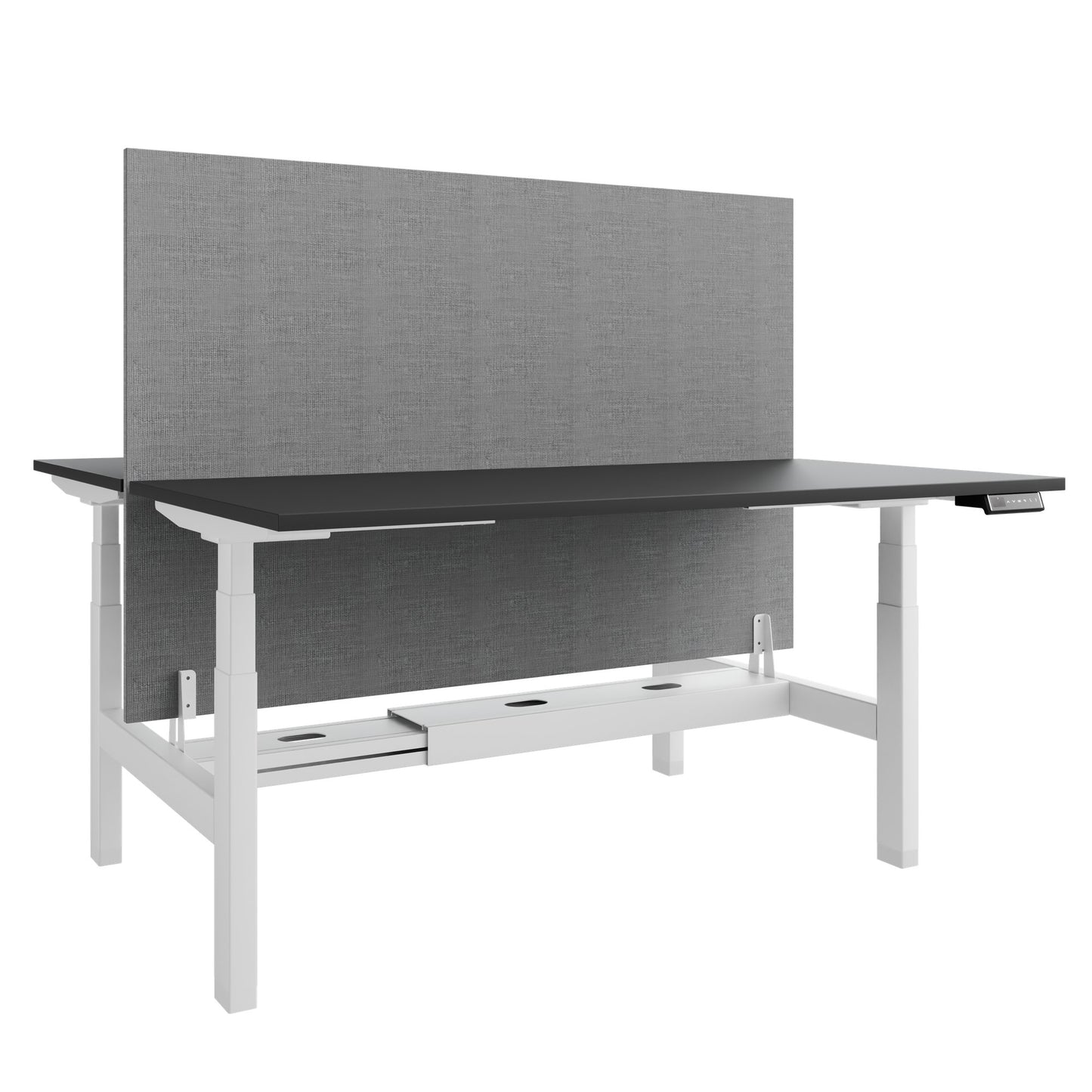 Bureau TELDRA Pro Team | 1600-1800 mm, réglable en hauteur électriquement, anthracite