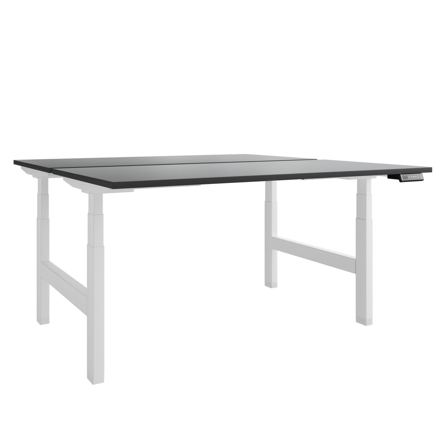 Bureau TELDRA Pro Team | 1600-1800 mm, réglable en hauteur électriquement, anthracite