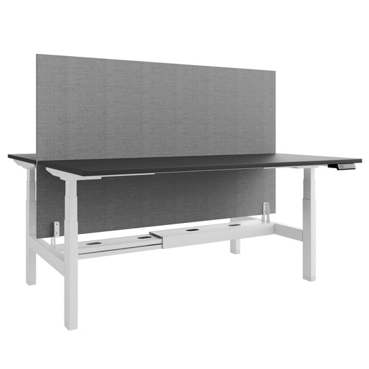 TELDRA Pro Team Desk | 1600-1800 mm, electrically height-adjustable, anthracite