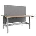 Scrivania TELDRA Pro Team | 1600-1800 mm, regolabile elettricamente in altezza, rovere ambra - 1 Thumbnail Image