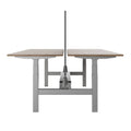 Scrivania TELDRA Pro Team | 1600-1800 mm, regolabile elettricamente in altezza, rovere ambra - 3 Thumbnail Image