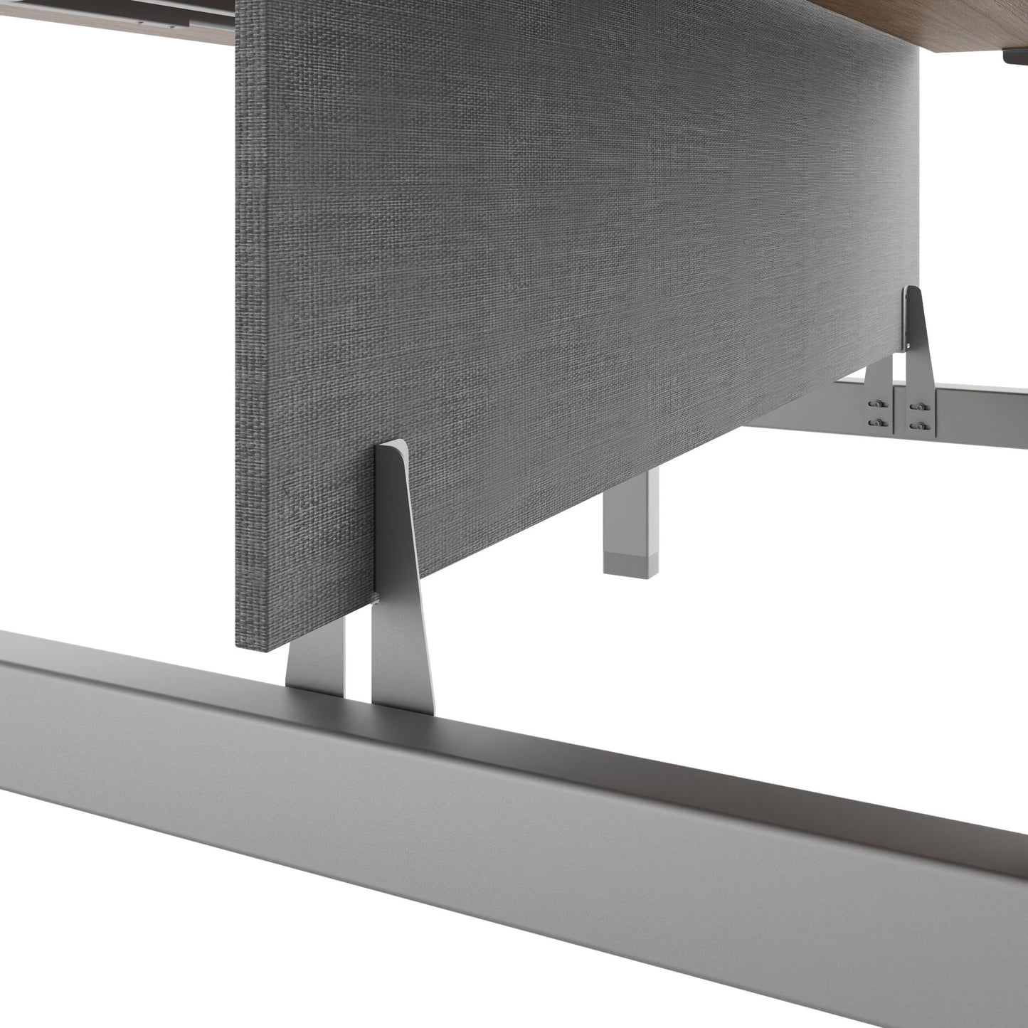 TELDRA Pro Team-Schreibtisch | 1600-1800 mm, elektrisch höhenverstellbar, Bernsteineiche