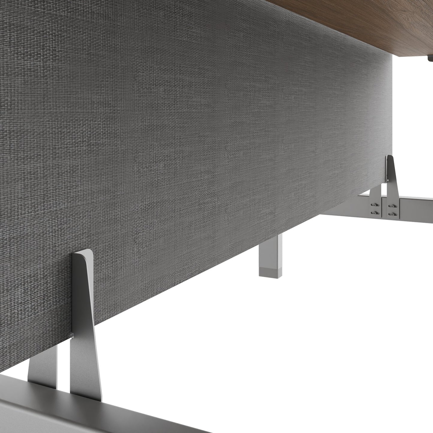 TELDRA Pro Team-Schreibtisch | 1600-1800 mm, elektrisch höhenverstellbar, Bernsteineiche