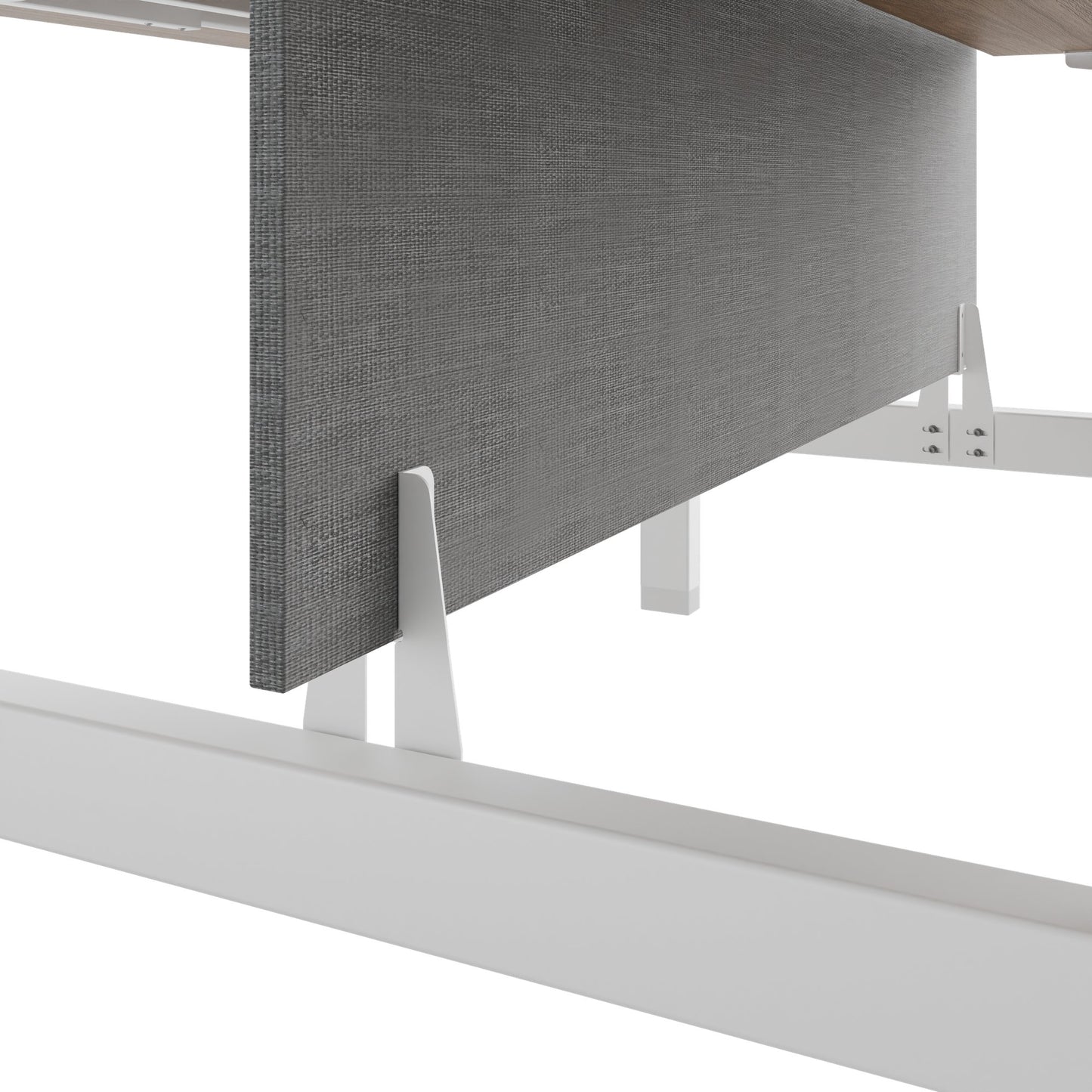 TELDRA Pro Team-Schreibtisch | 1600-1800 mm, elektrisch höhenverstellbar, Bernsteineiche