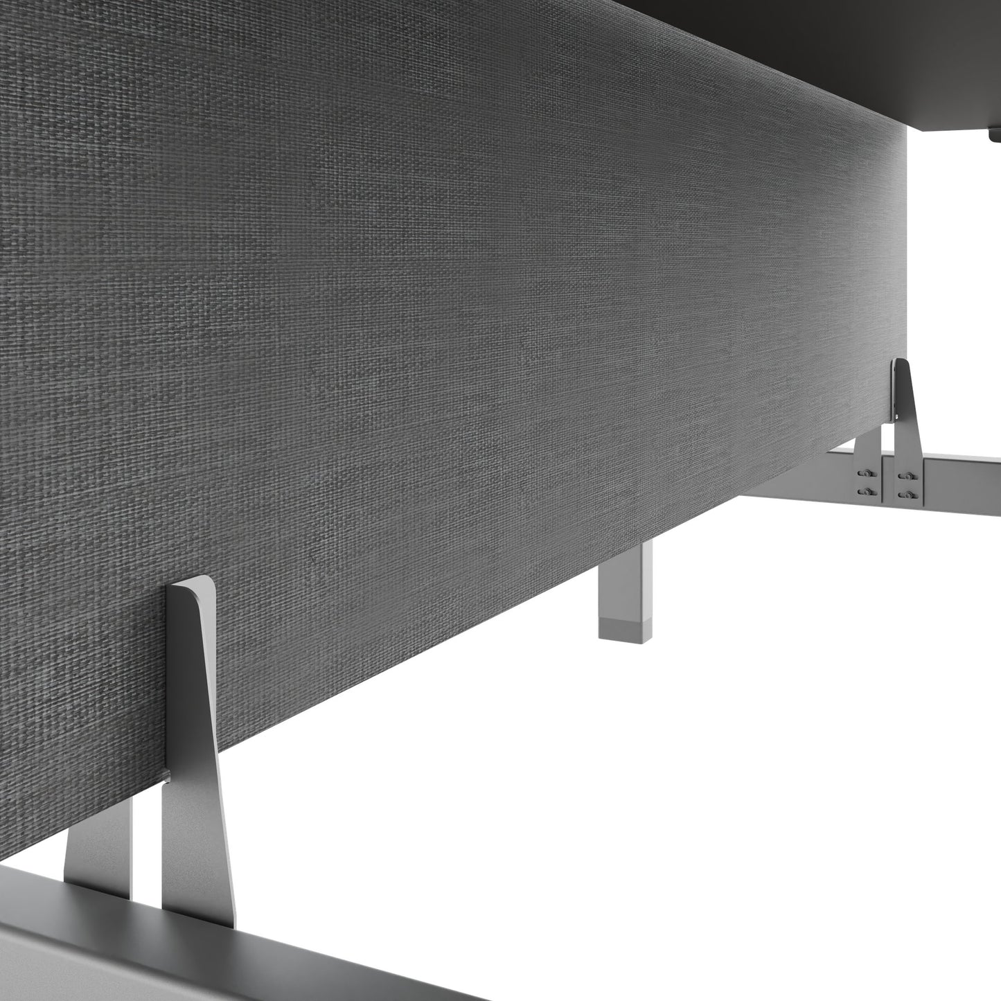 Bureau TELDRA Pro Team | 1600-1800 mm, réglable en hauteur électriquement, gris cubanite