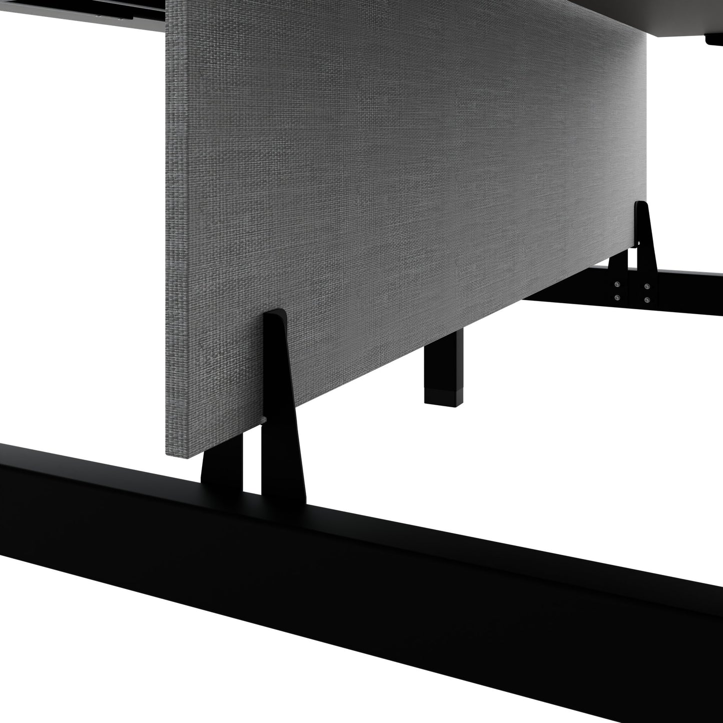 Bureau TELDRA Pro Team | 1600-1800 mm, réglable en hauteur électriquement, gris cubanite