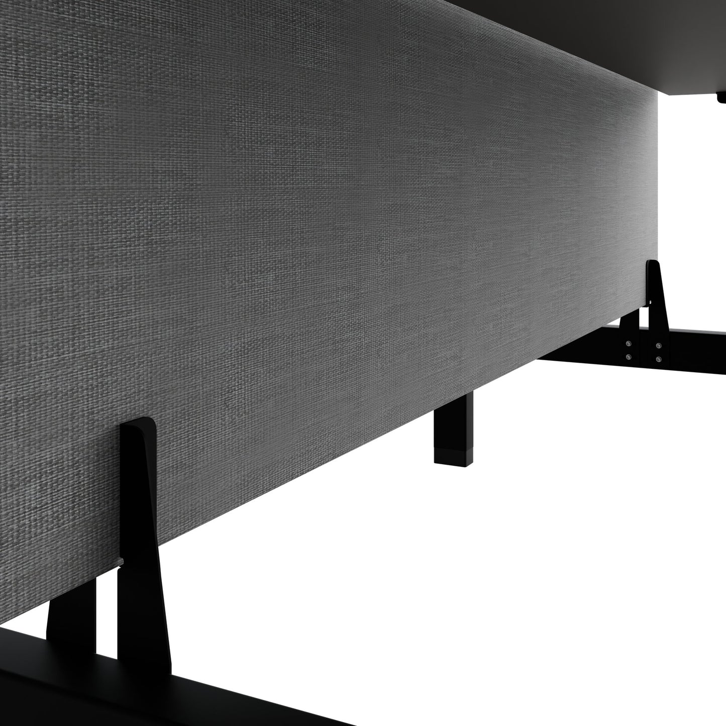 Bureau TELDRA Pro Team | 1600-1800 mm, réglable en hauteur électriquement, gris cubanite