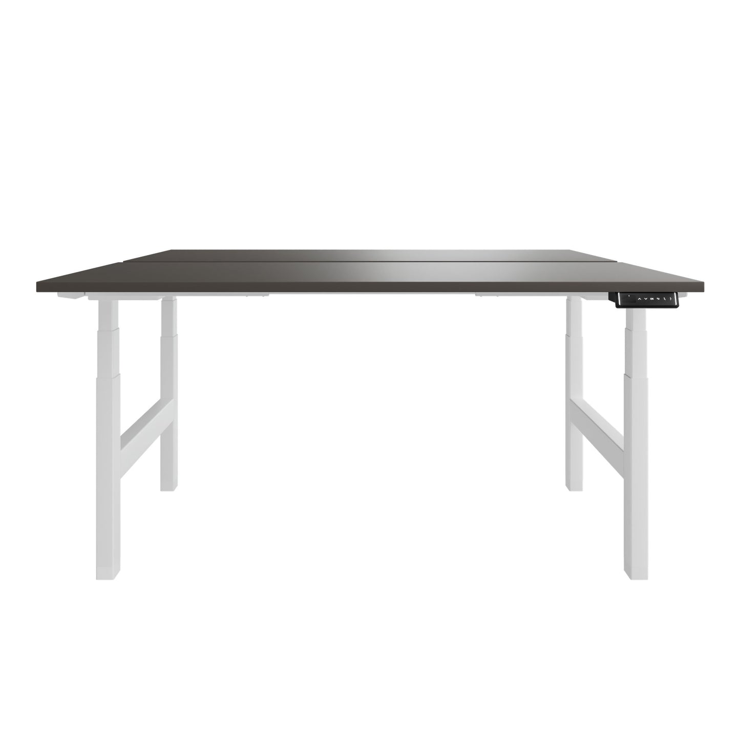 Bureau TELDRA Pro Team | 1600-1800 mm, réglable en hauteur électriquement, gris cubanite