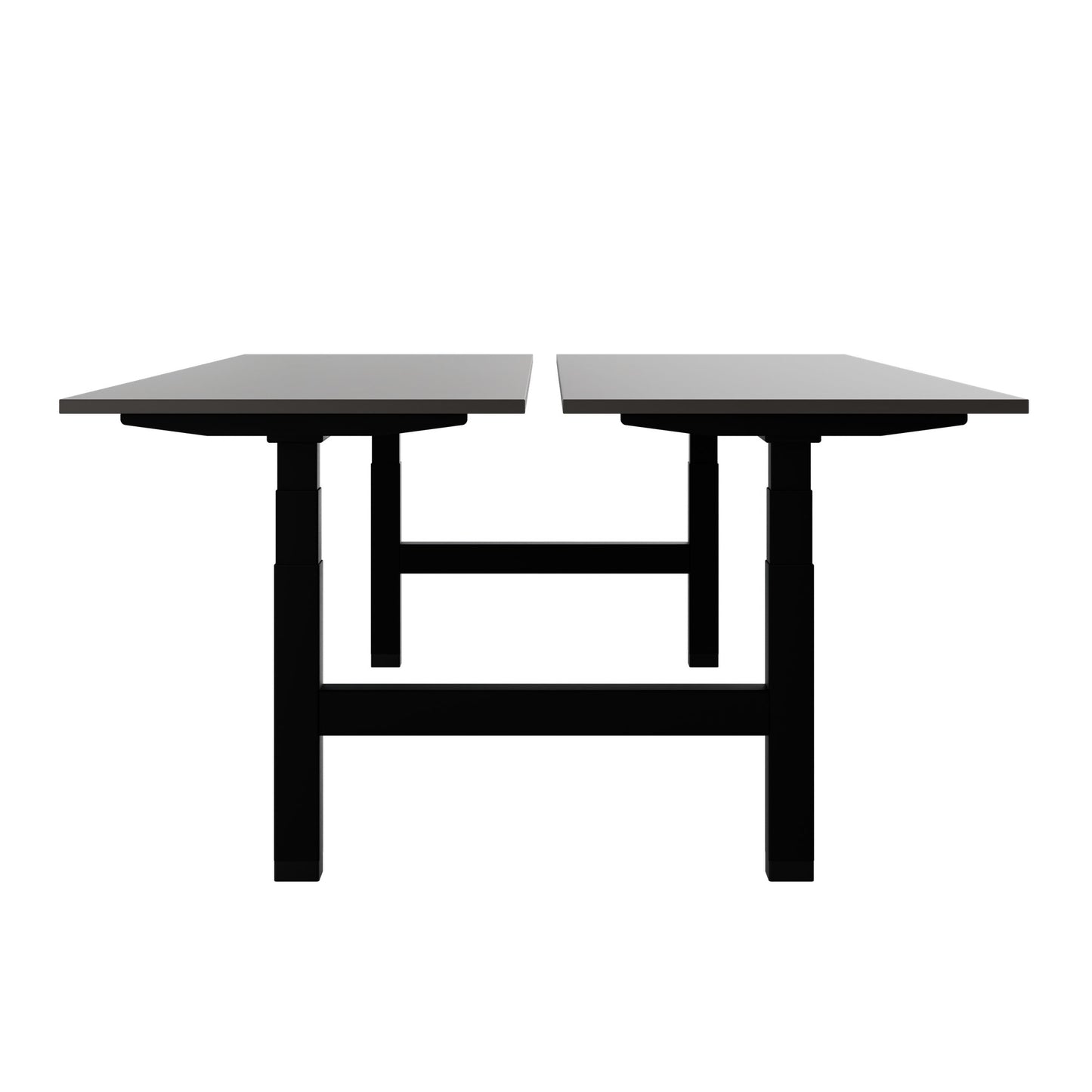 Bureau TELDRA Pro Team | 1600-1800 mm, réglable en hauteur électriquement, gris cubanite