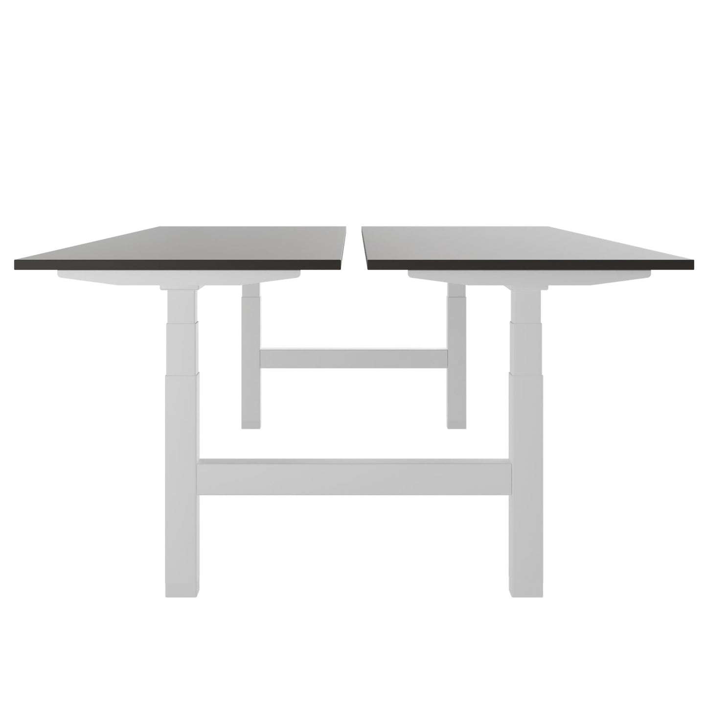 Bureau TELDRA Pro Team | 1600-1800 mm, réglable en hauteur électriquement, gris cubanite