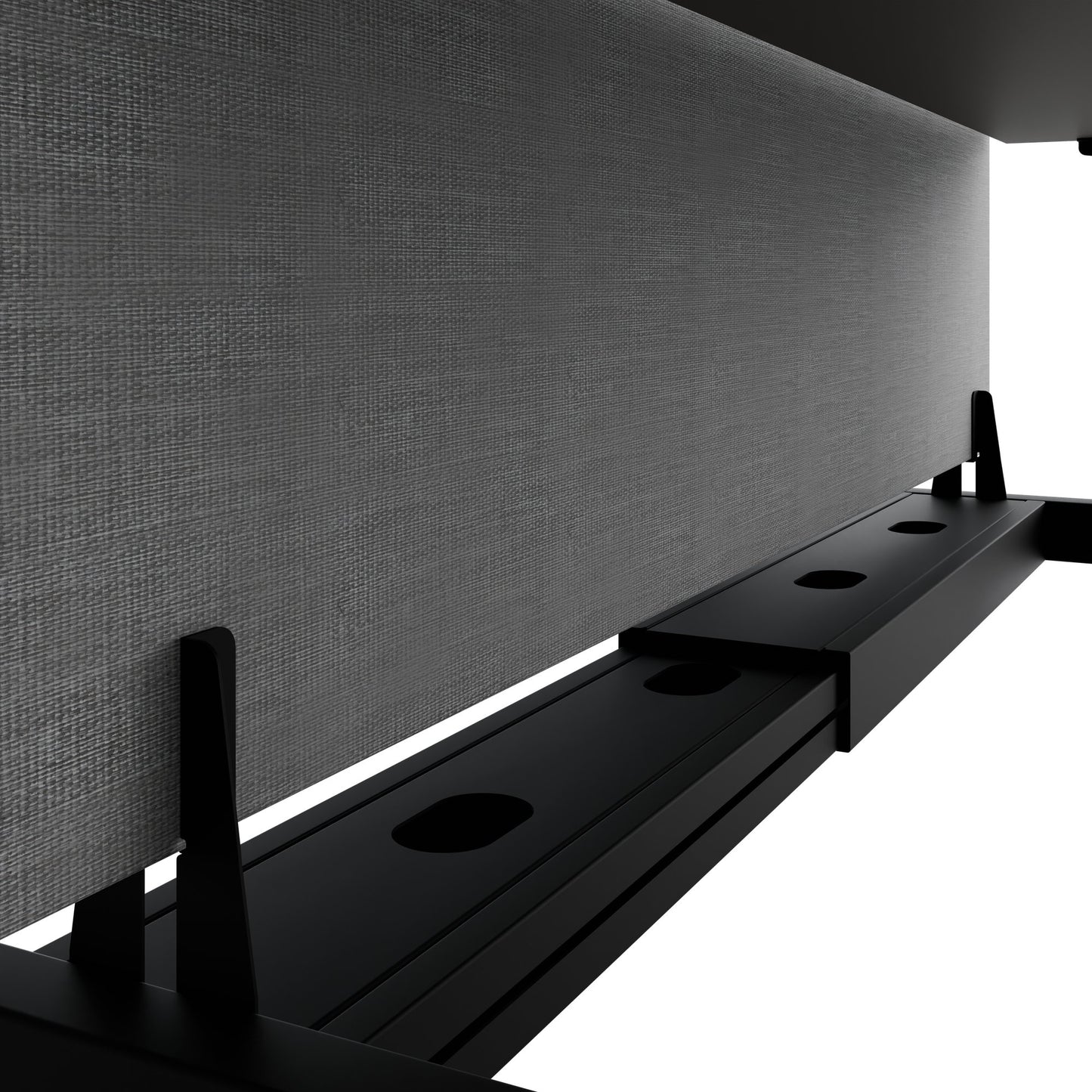 Bureau TELDRA Pro Team | 1600-1800 mm, réglable en hauteur électriquement, gris cubanite