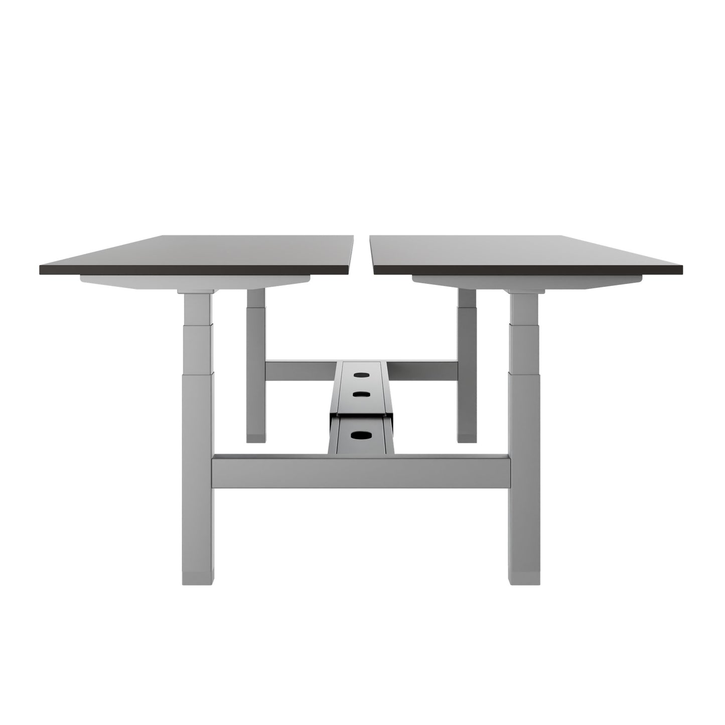 Bureau TELDRA Pro Team | 1600-1800 mm, réglable en hauteur électriquement, gris cubanite