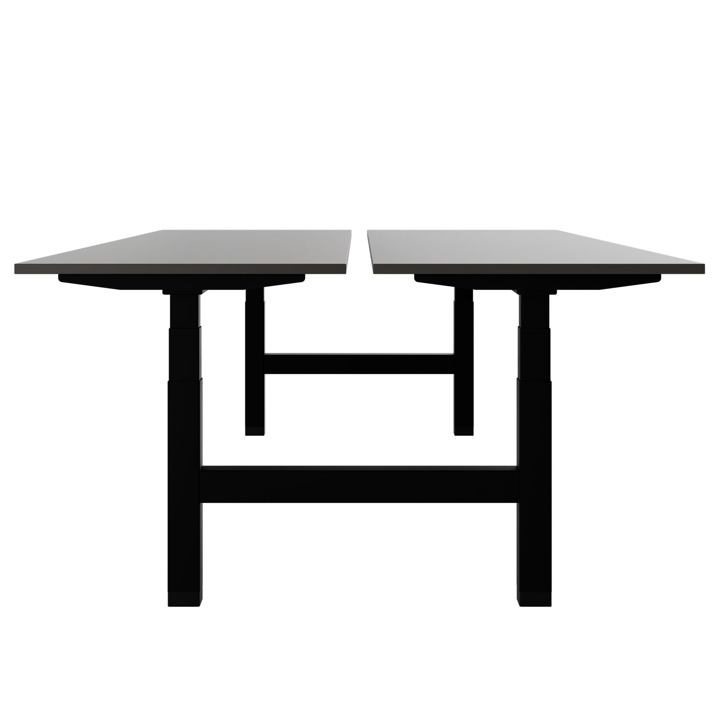 Bureau TELDRA Pro Team | 1600-1800 mm, réglable en hauteur électriquement, gris cubanite