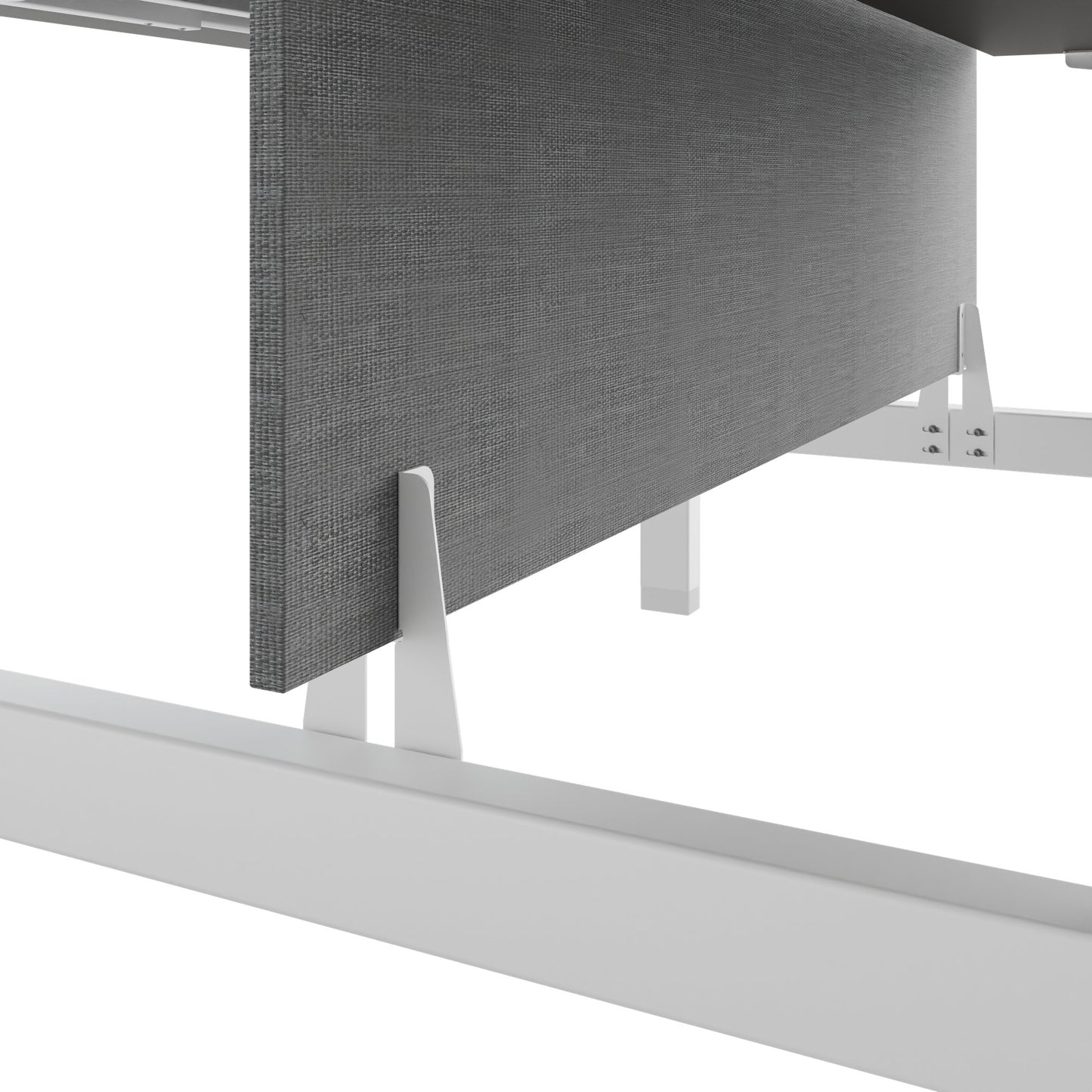 Bureau TELDRA Pro Team | 1600-1800 mm, réglable en hauteur électriquement, gris cubanite