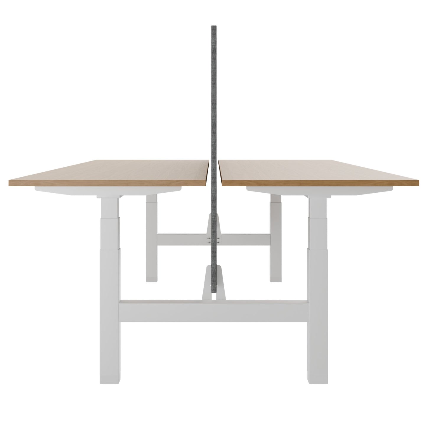 Bureau TELDRA Pro Team | 1600-1800 mm, réglable en hauteur électriquement, placage-chêne-véritable