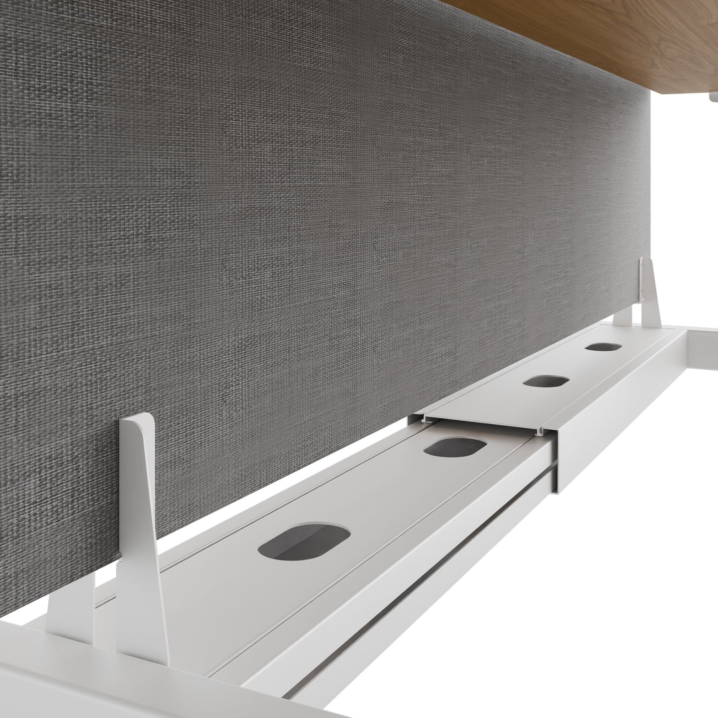 Bureau TELDRA Pro Team | 1600-1800 mm, réglable en hauteur électriquement, placage-chêne-véritable