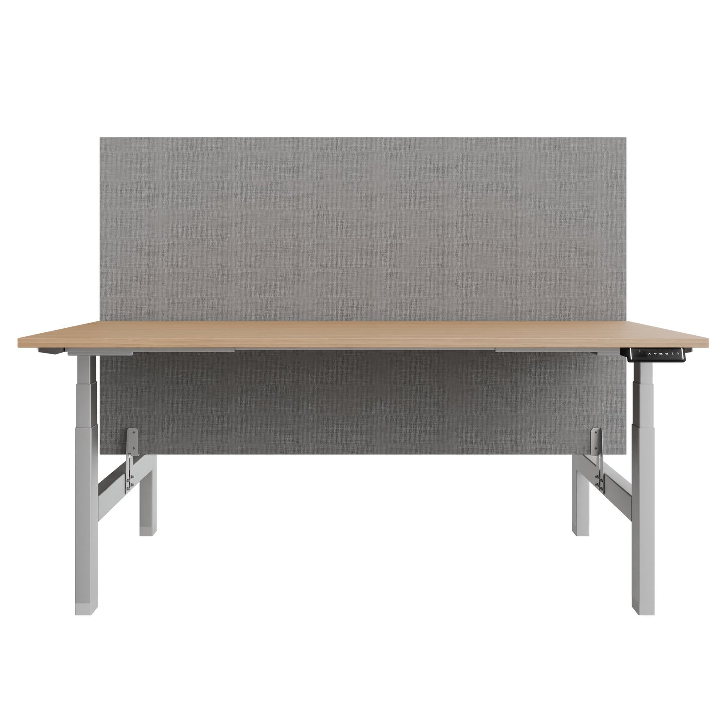 Bureau TELDRA Pro Team | 1600-1800 mm, réglable en hauteur électriquement, placage-chêne-véritable