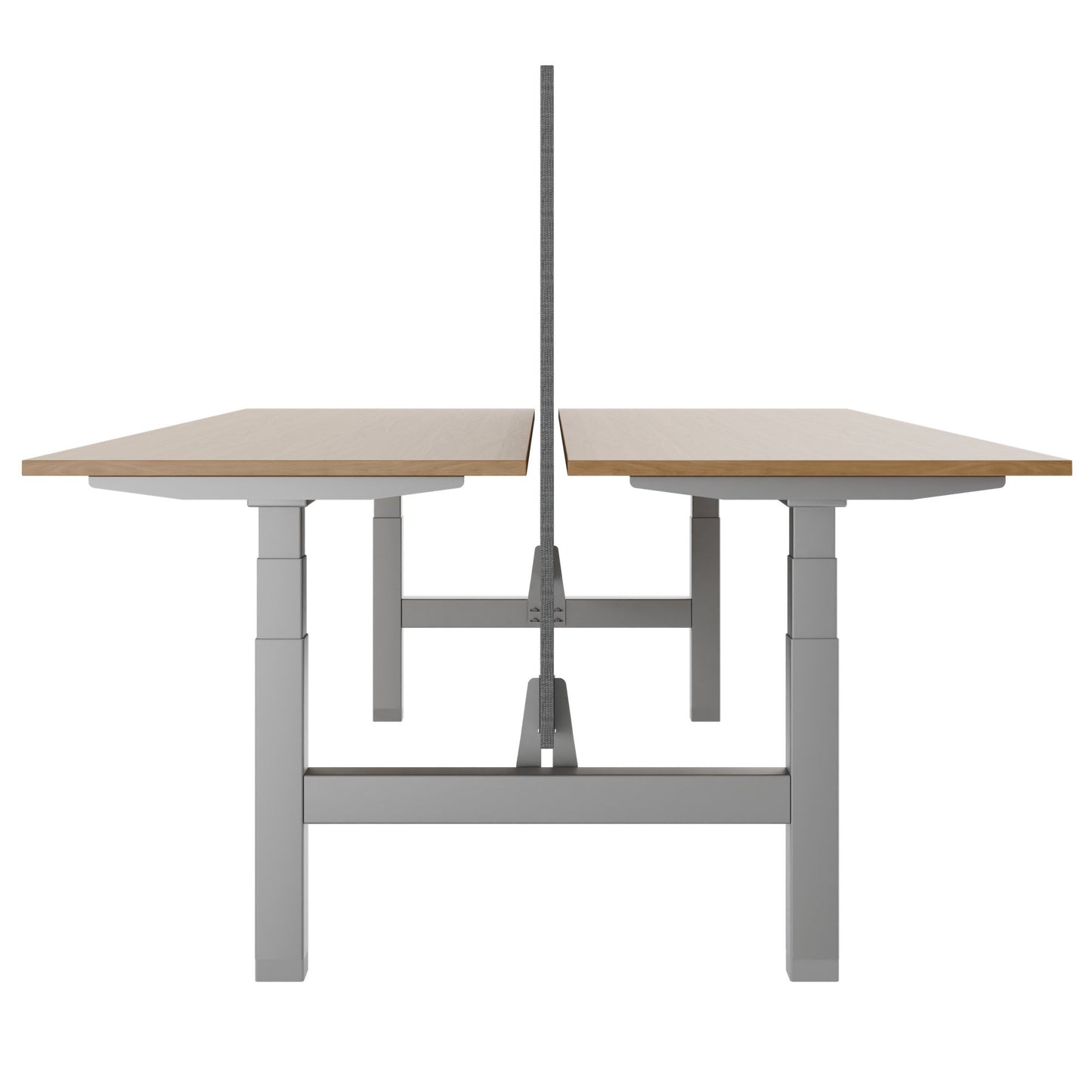 Bureau TELDRA Pro Team | 1600-1800 mm, réglable en hauteur électriquement, placage-chêne-véritable