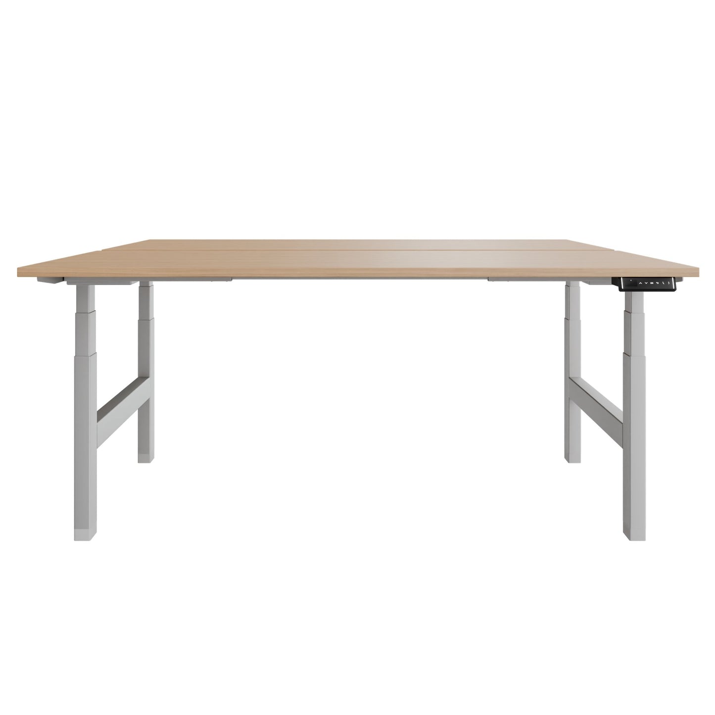 Bureau TELDRA Pro Team | 1600-1800 mm, réglable en hauteur électriquement, placage-chêne-véritable