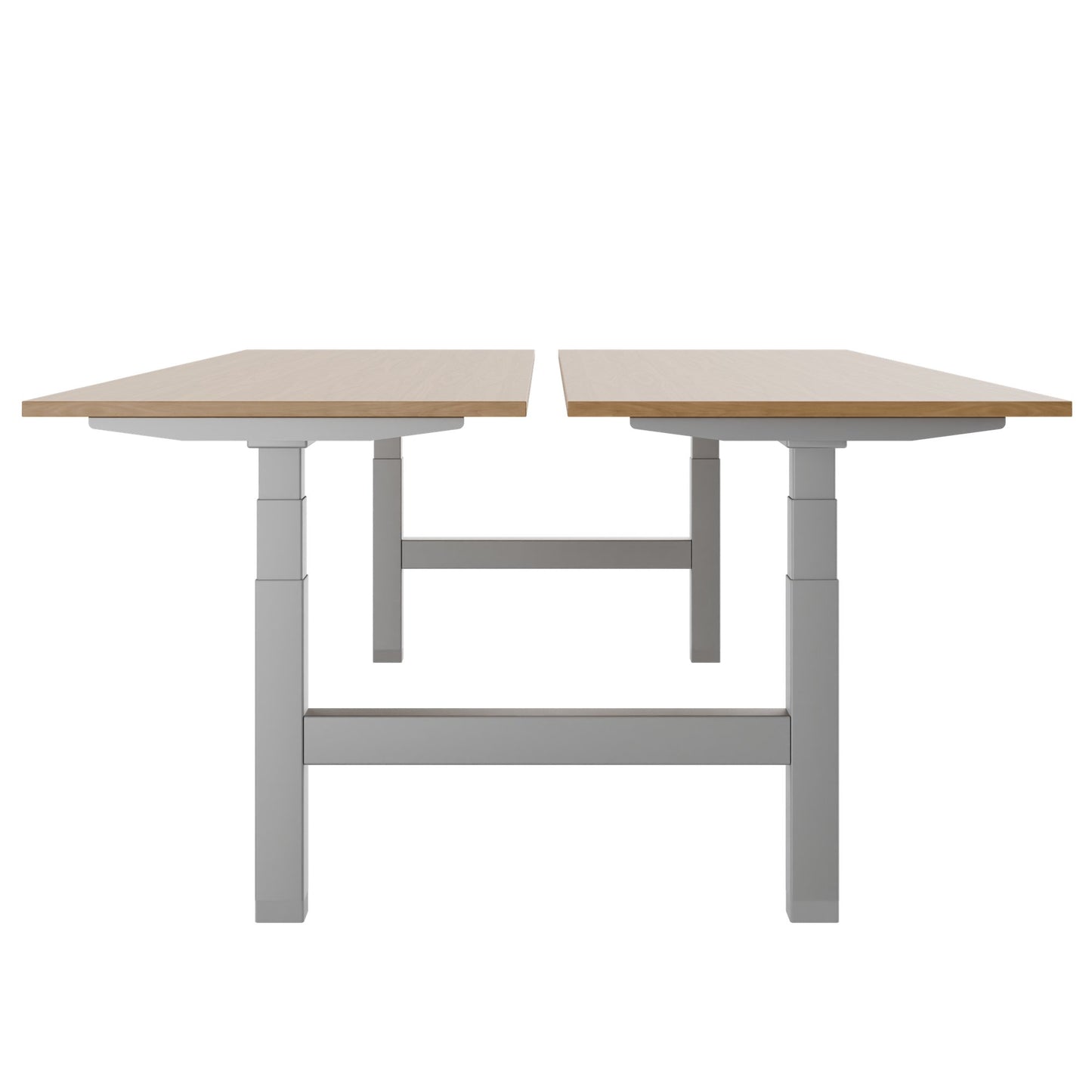 Bureau TELDRA Pro Team | 1600-1800 mm, réglable en hauteur électriquement, placage-chêne-véritable