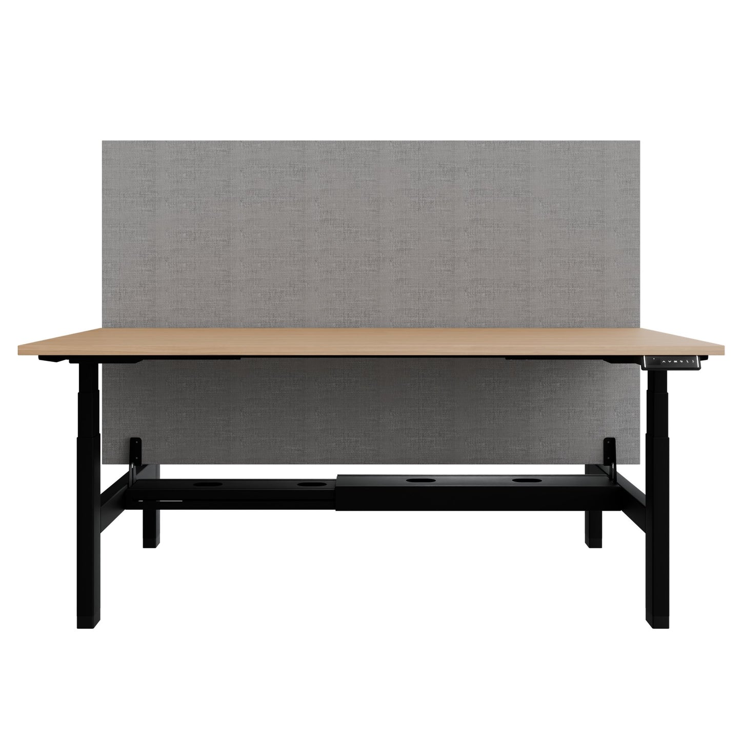Bureau TELDRA Pro Team | 1600-1800 mm, réglable en hauteur électriquement, placage-chêne-véritable