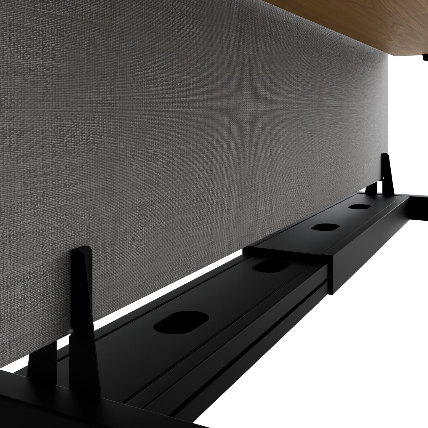 Bureau TELDRA Pro Team | 1600-1800 mm, réglable en hauteur électriquement, placage-chêne-véritable