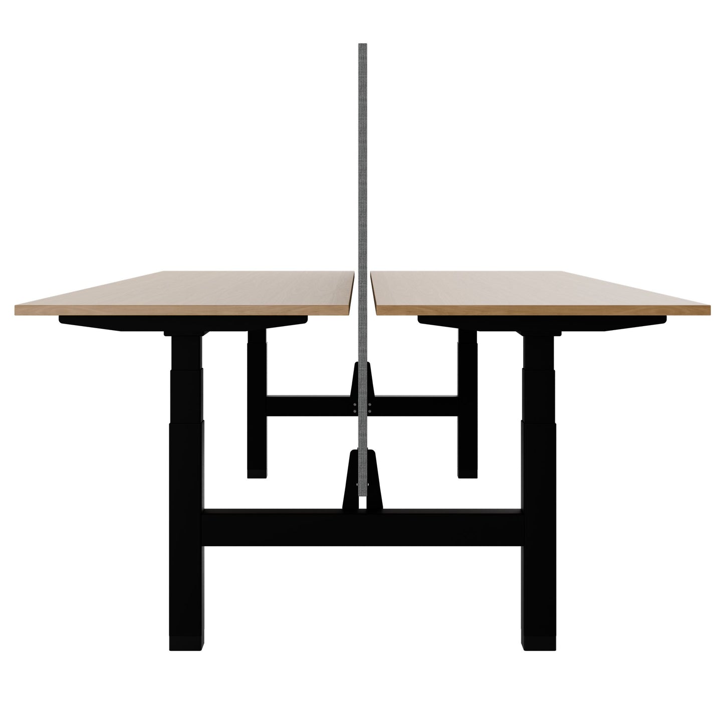 Bureau TELDRA Pro Team | 1600-1800 mm, réglable en hauteur électriquement, placage-chêne-véritable