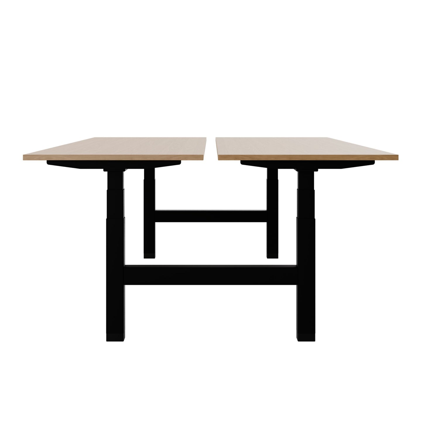 Bureau TELDRA Pro Team | 1600-1800 mm, réglable en hauteur électriquement, placage-chêne-véritable