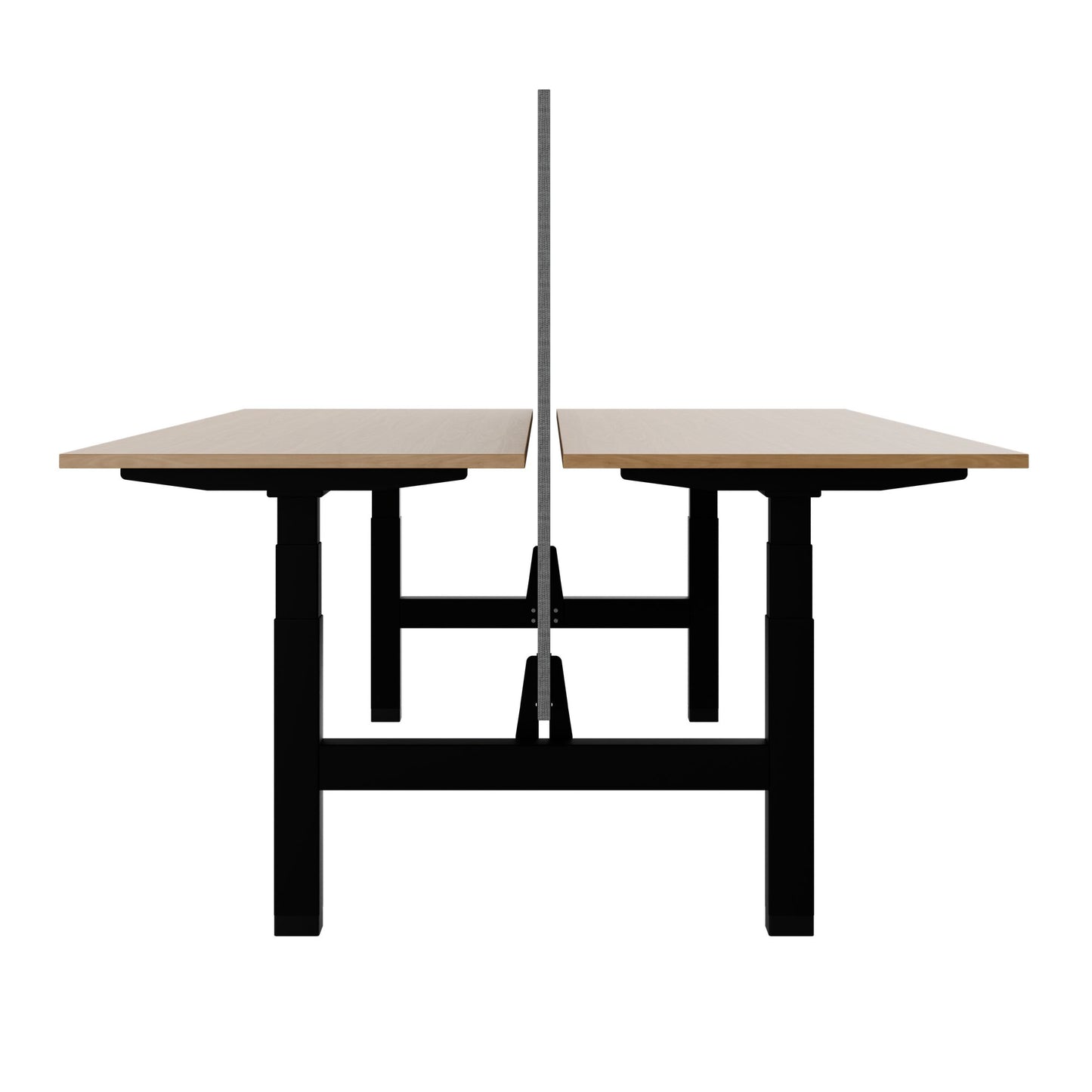 Bureau TELDRA Pro Team | 1600-1800 mm, réglable en hauteur électriquement, placage-chêne-véritable