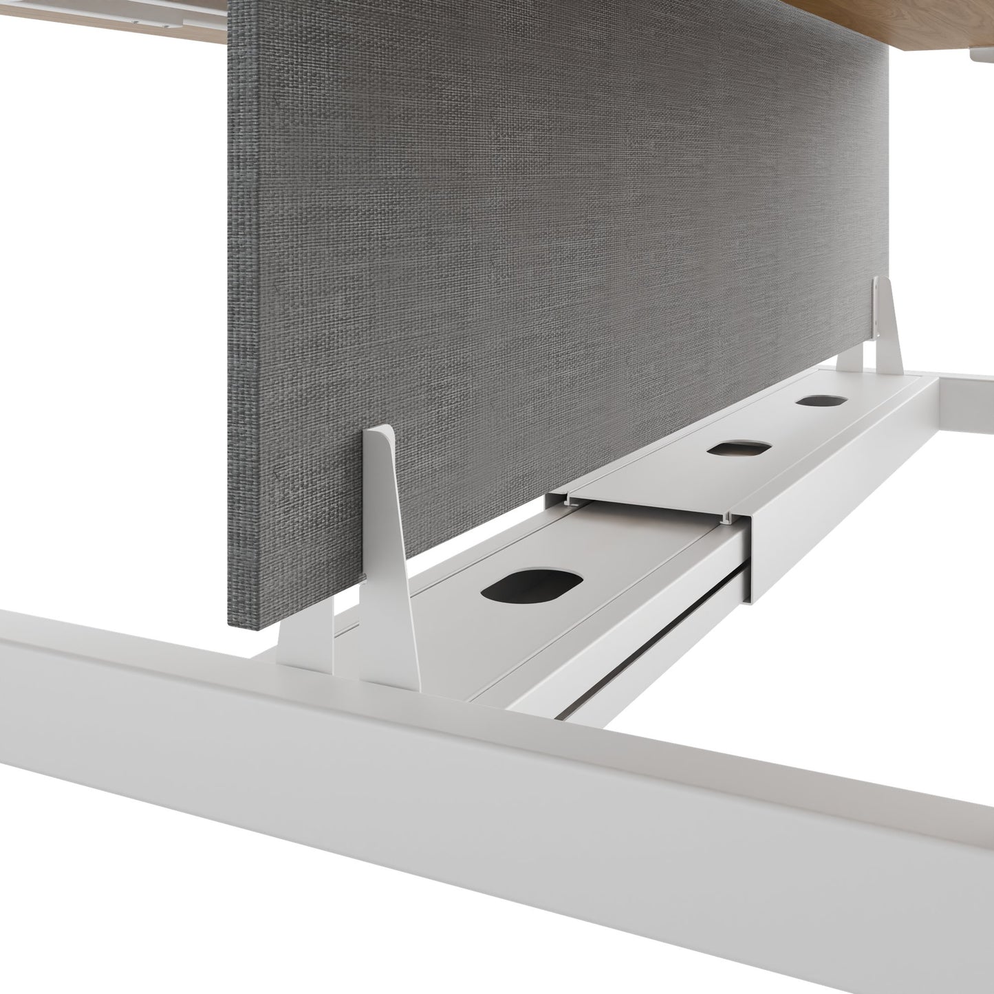 Bureau TELDRA Pro Team | 1600-1800 mm, réglable en hauteur électriquement, placage-chêne-véritable