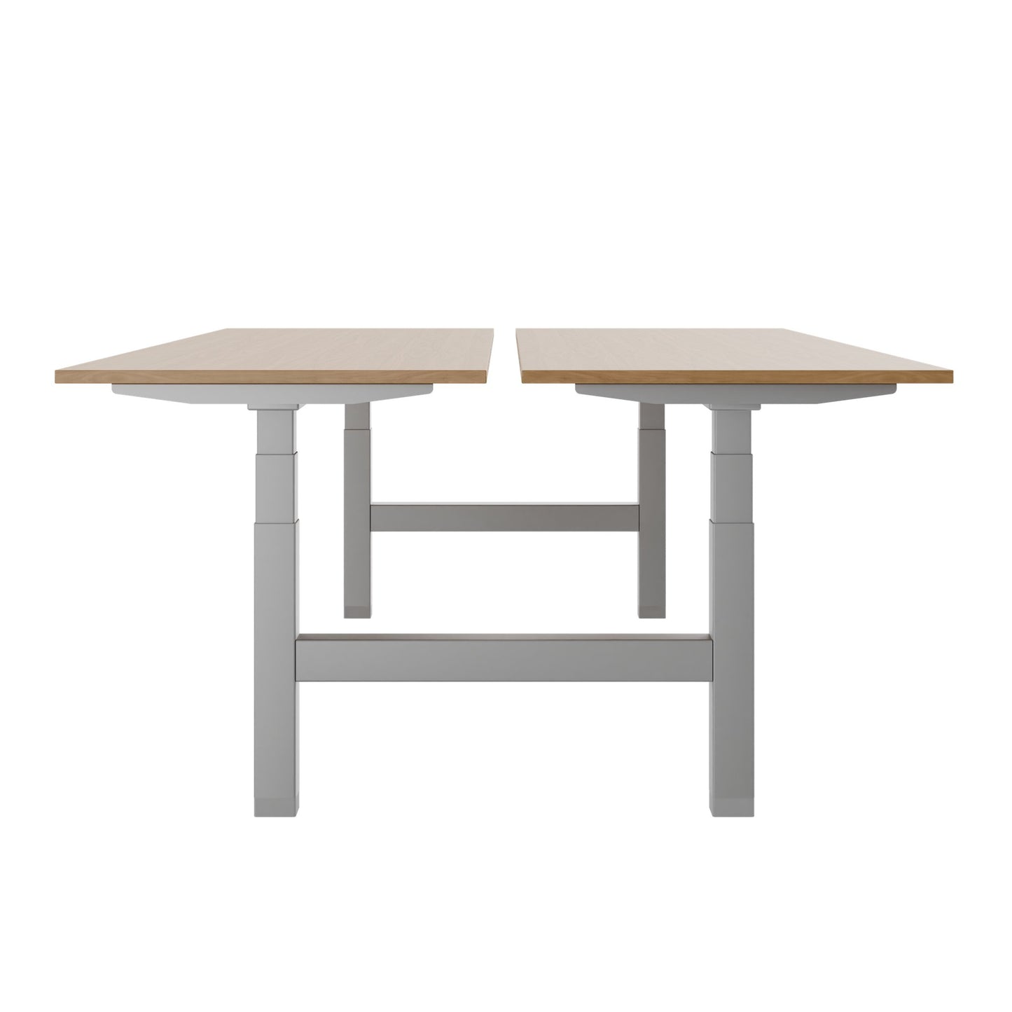 Bureau TELDRA Pro Team | 1600-1800 mm, réglable en hauteur électriquement, placage-chêne-véritable